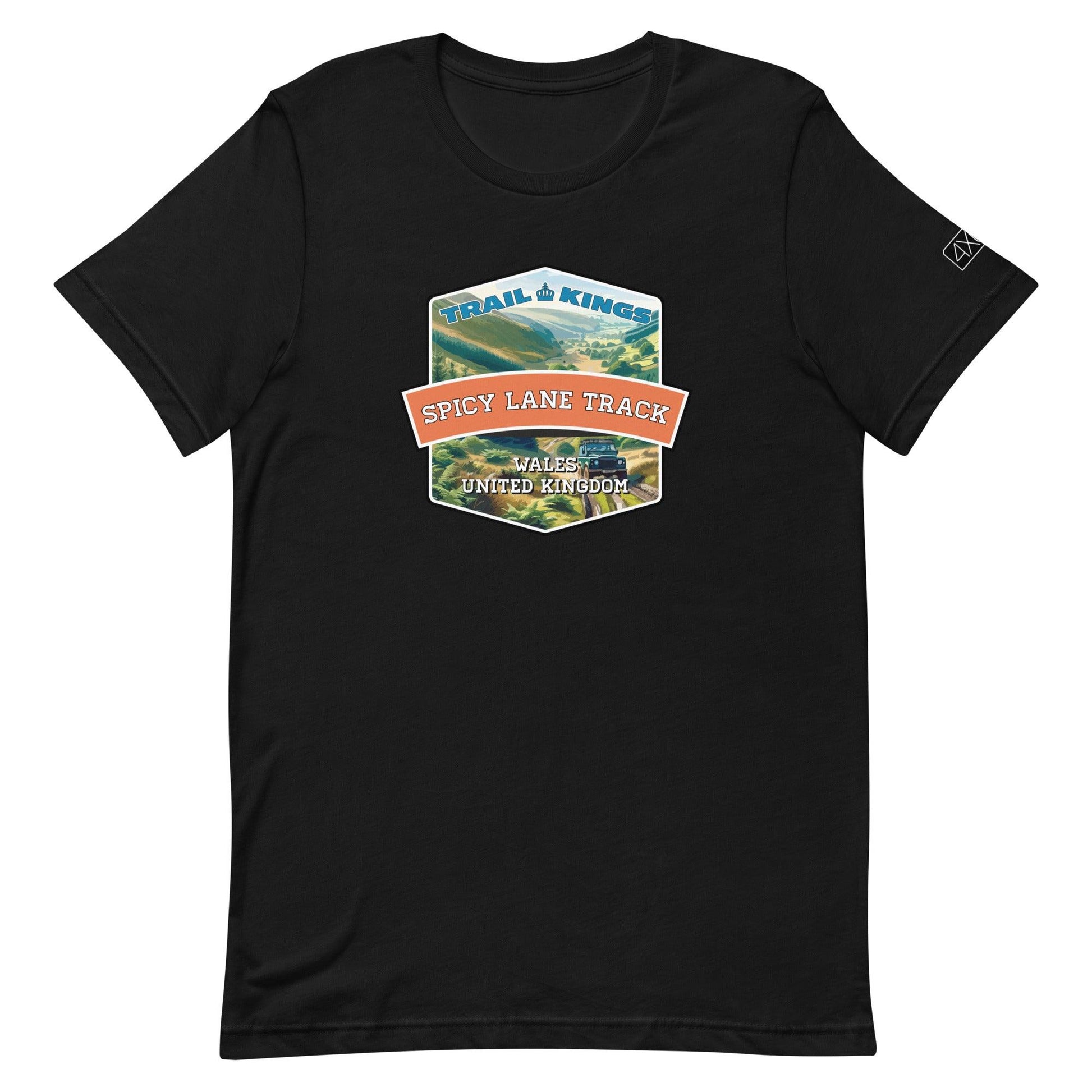 Trail Kings: Spicy Lane Track - Unisex t-shirt in black