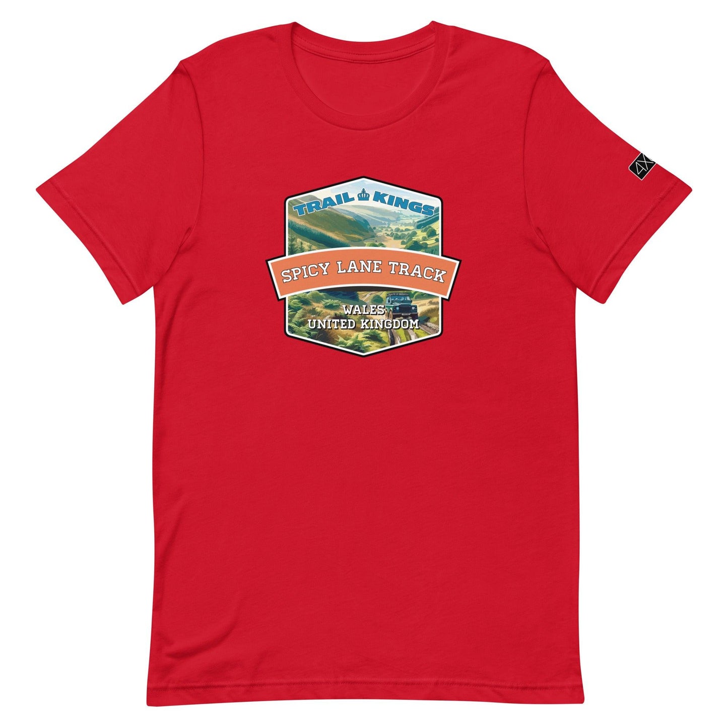 Trail Kings: Spicy Lane Track - Unisex t-shirt in red