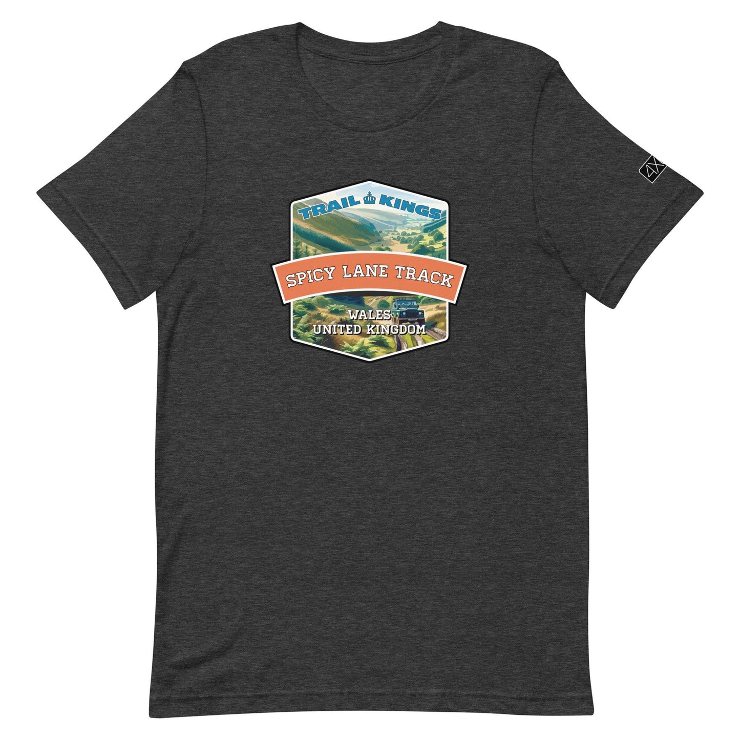 Trail Kings: Spicy Lane Track - Unisex t-shirt in dark grey heather