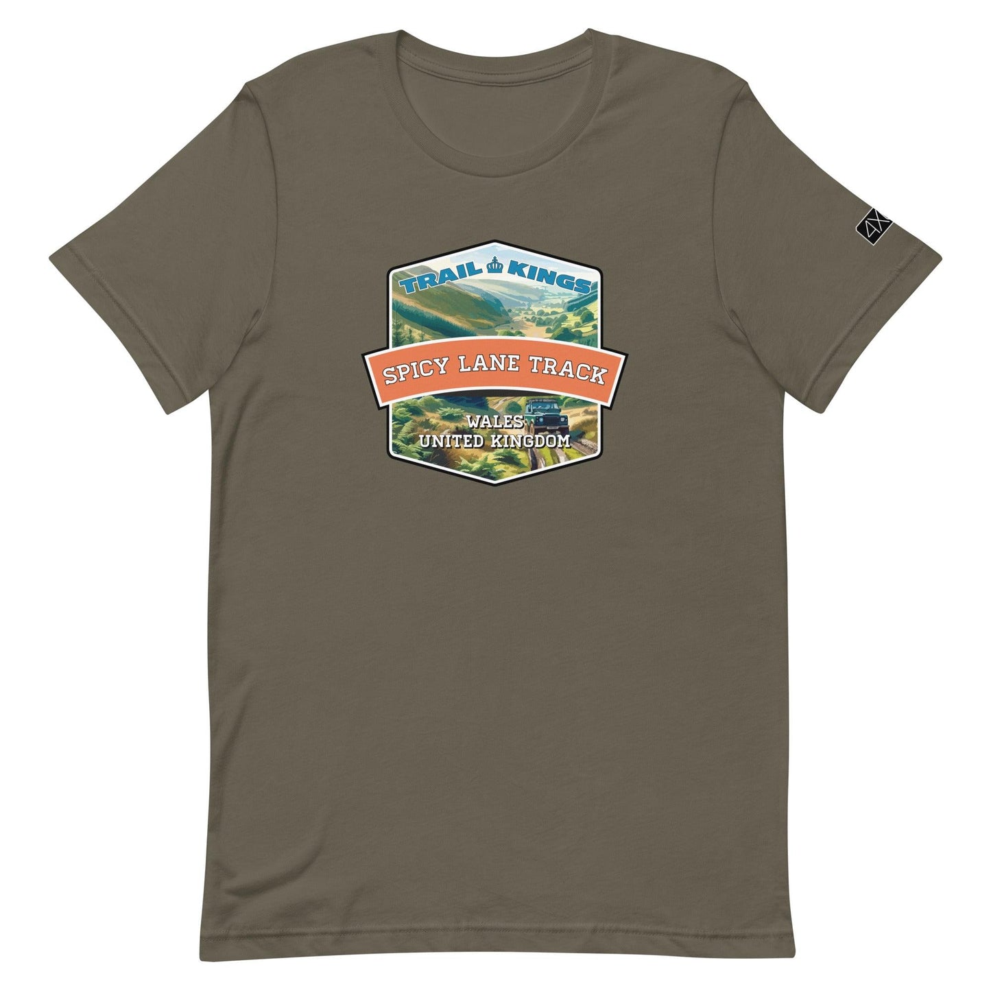 Trail Kings: Spicy Lane Track - Unisex t-shirt in army