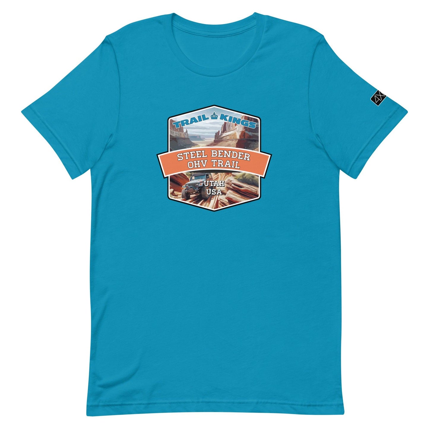 Trail Kings: Steel Bender OHV Trail - Unisex t-shirt in aqua