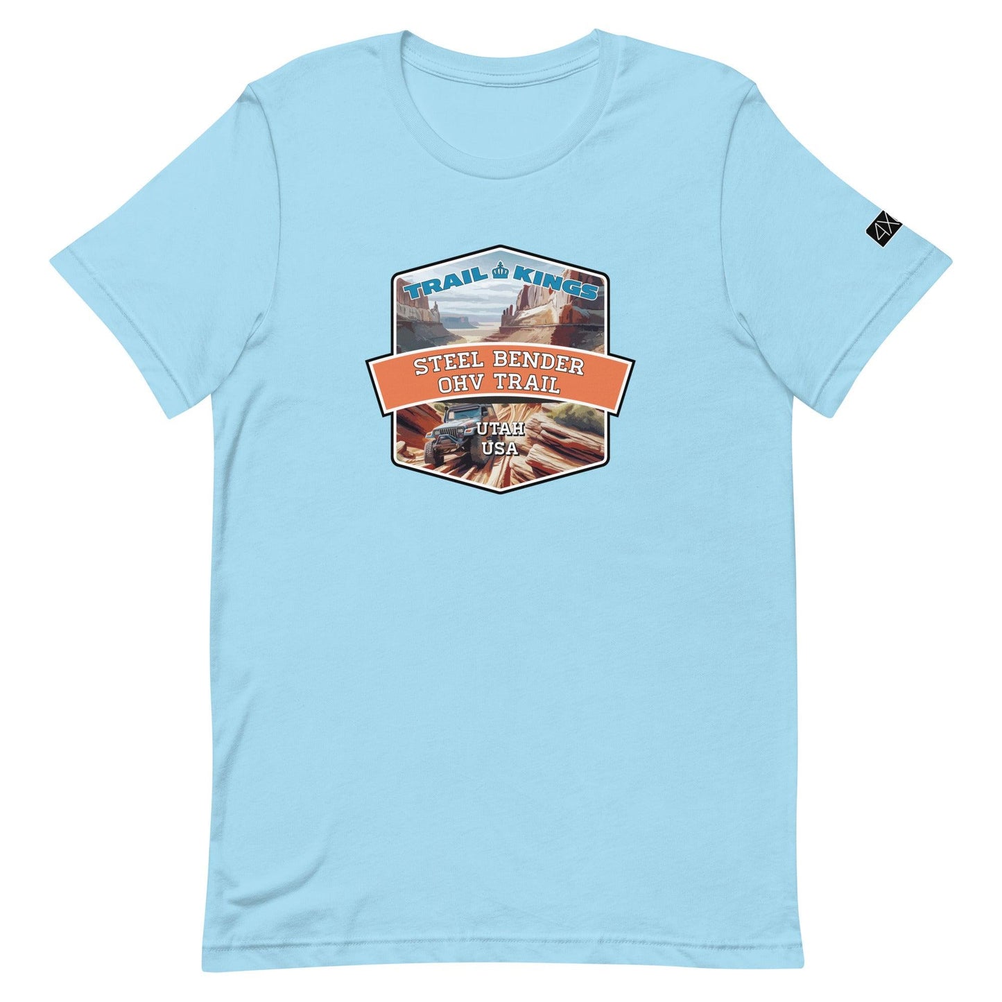 Trail Kings: Steel Bender OHV Trail - Unisex t-shirt in ocean blue