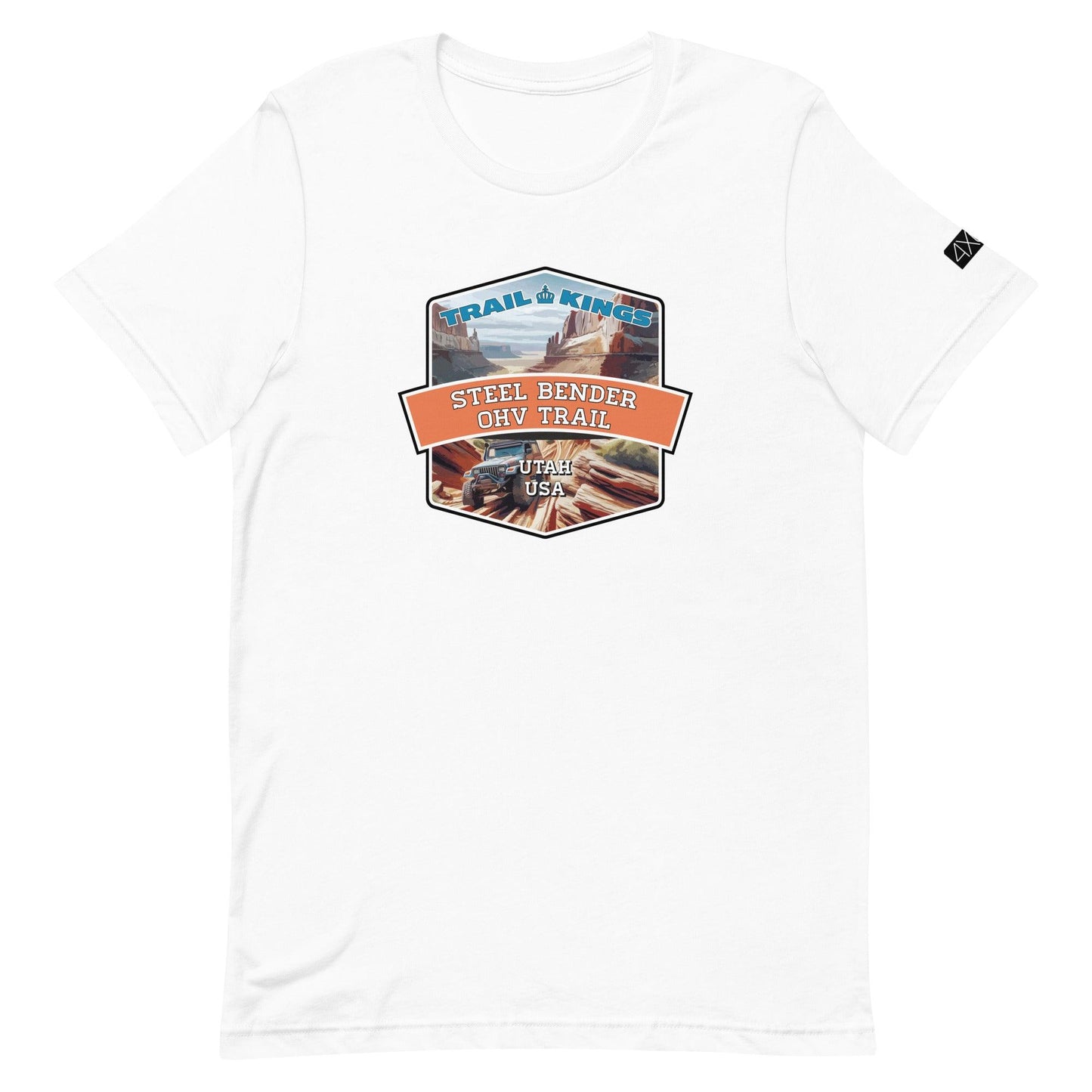 Trail Kings: Steel Bender OHV Trail - Unisex t-shirt in white