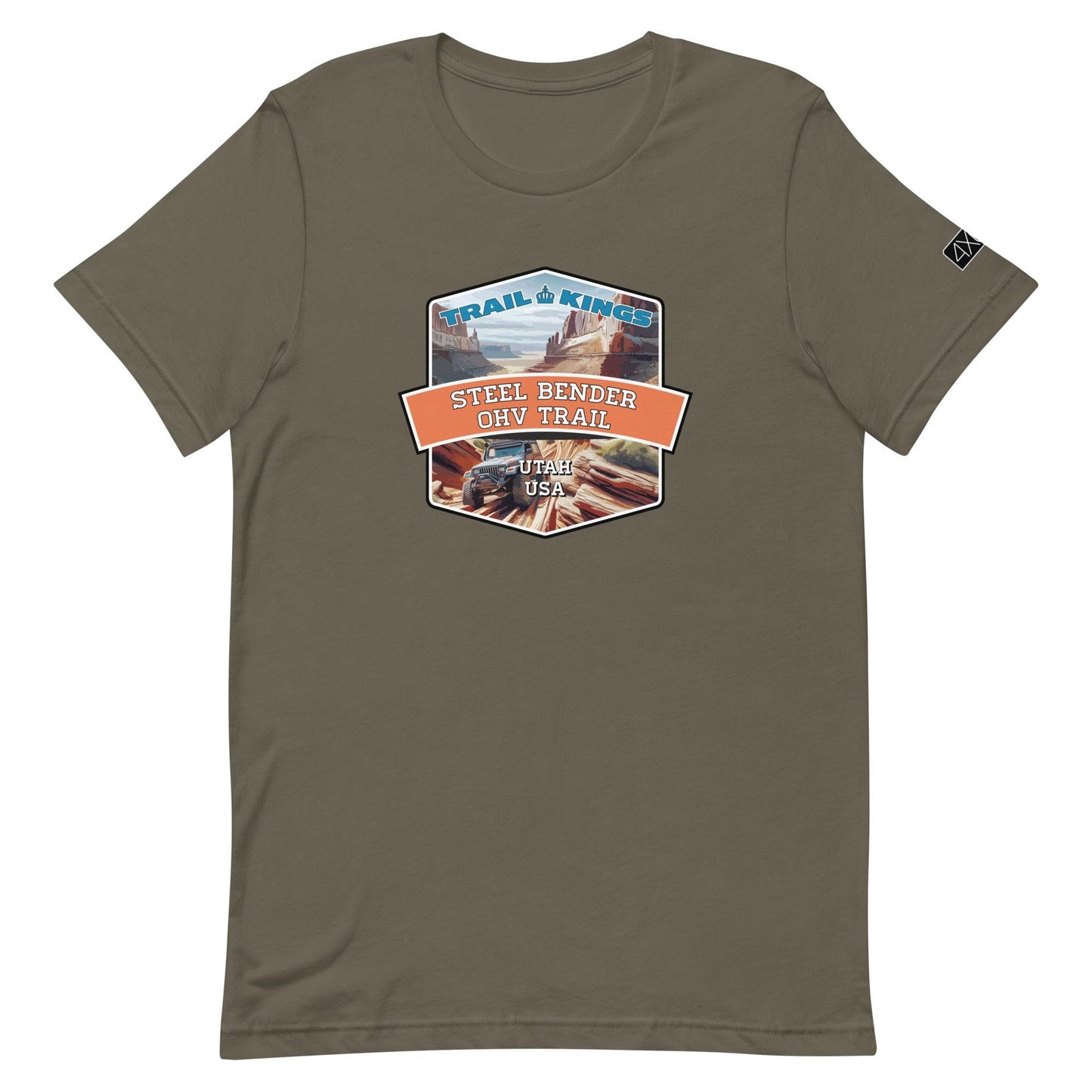 Trail Kings: Steel Bender OHV Trail - Unisex t-shirt in army