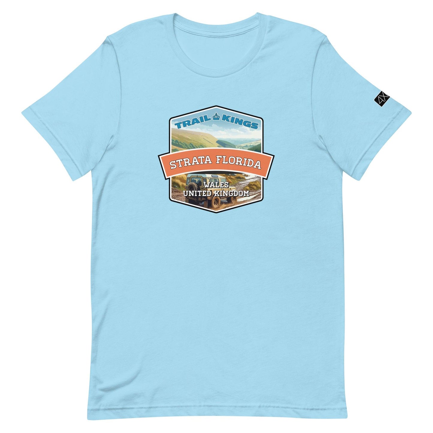 Trail Kings: Strata Florida - Unisex t-shirt in ocean blue