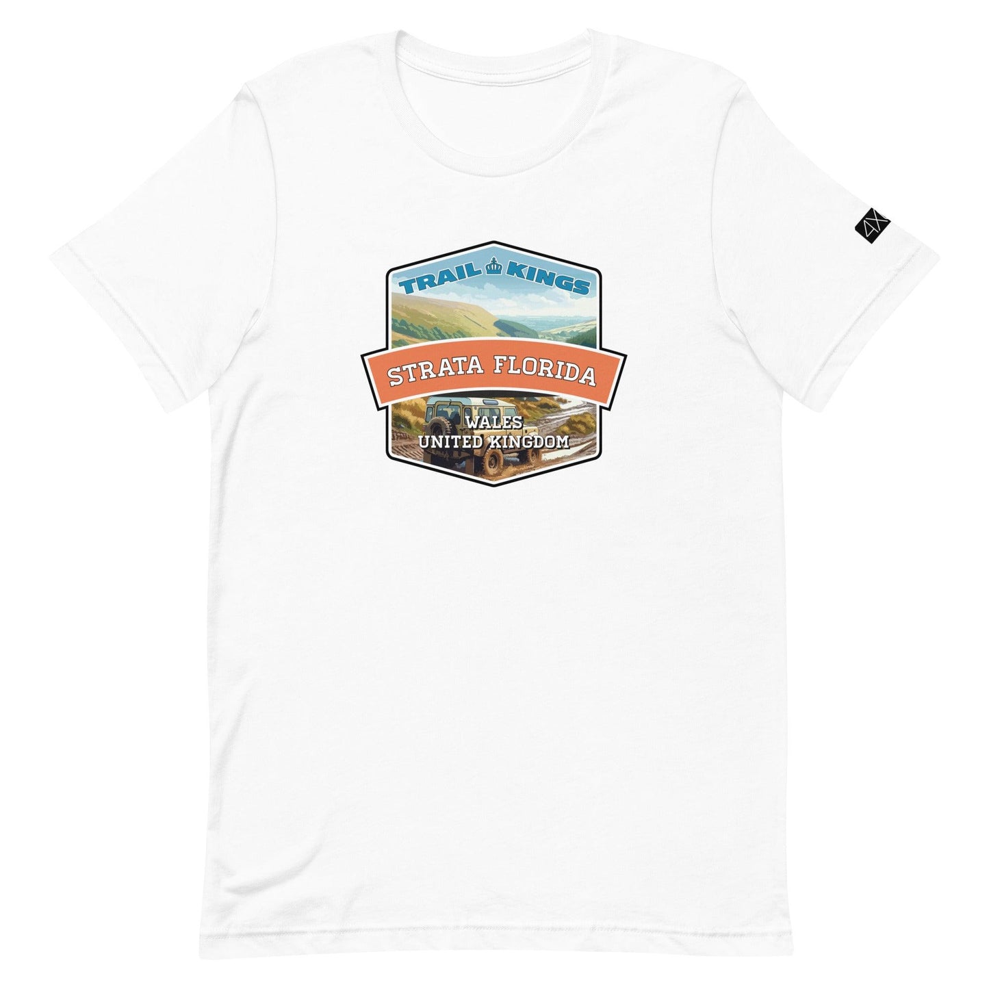 Trail Kings: Strata Florida - Unisex t-shirt in white