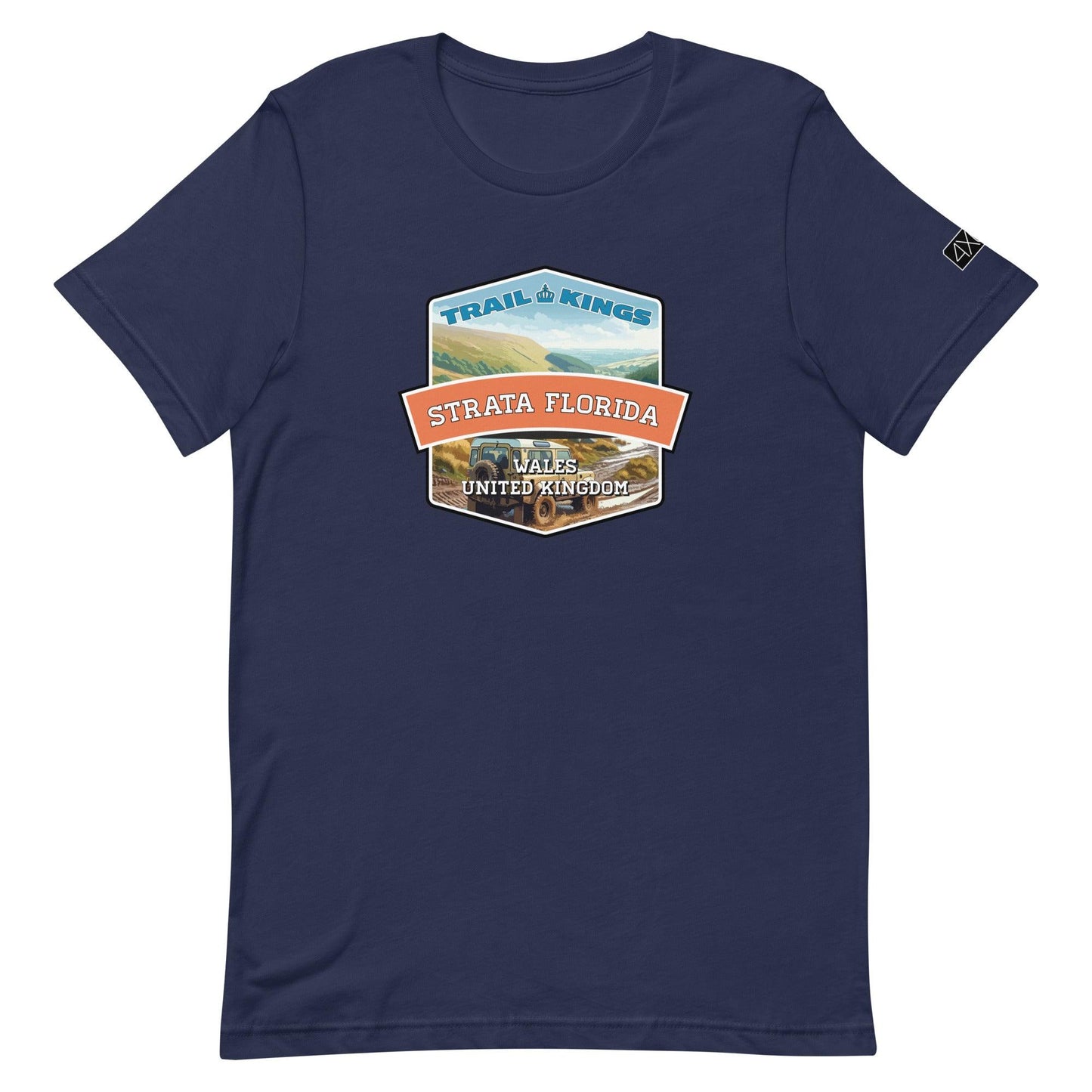 Trail Kings: Strata Florida - Unisex t-shirt in navy