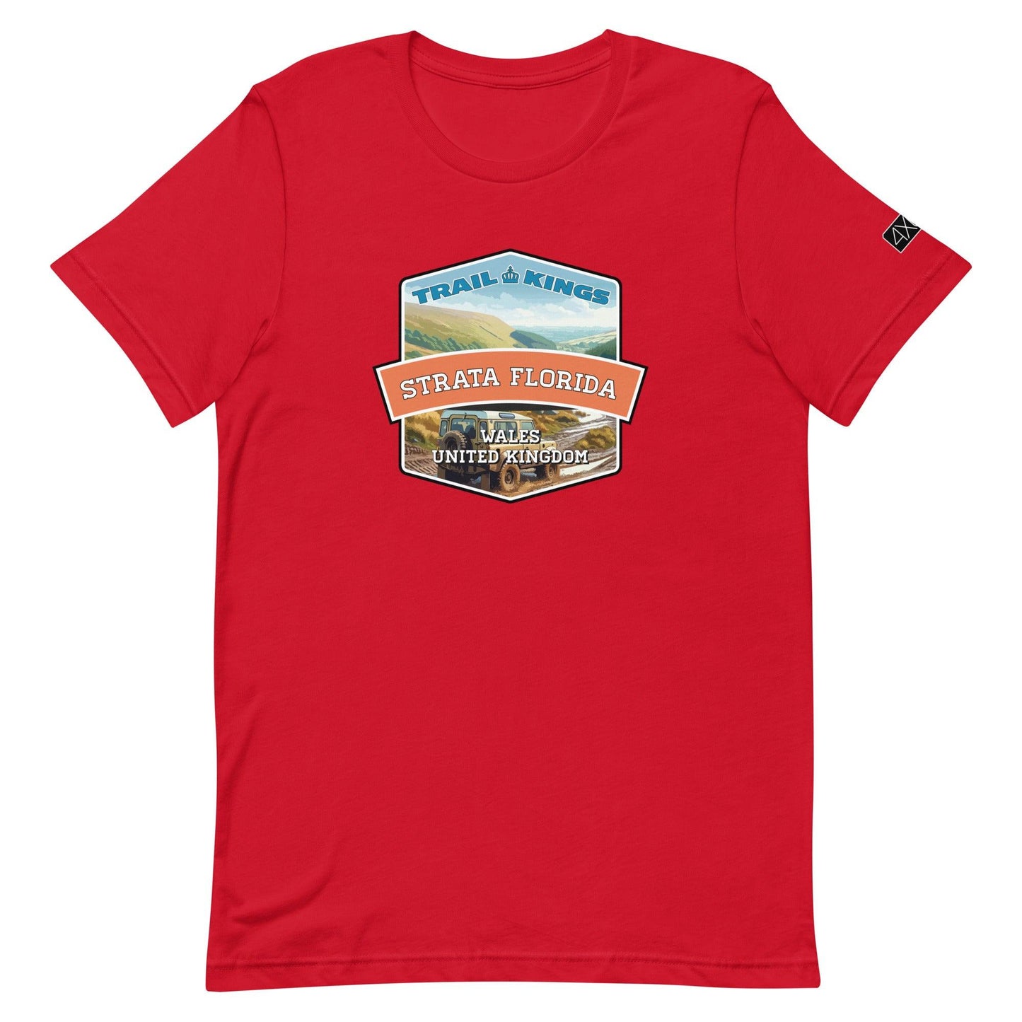 Trail Kings: Strata Florida - Unisex t-shirt in red