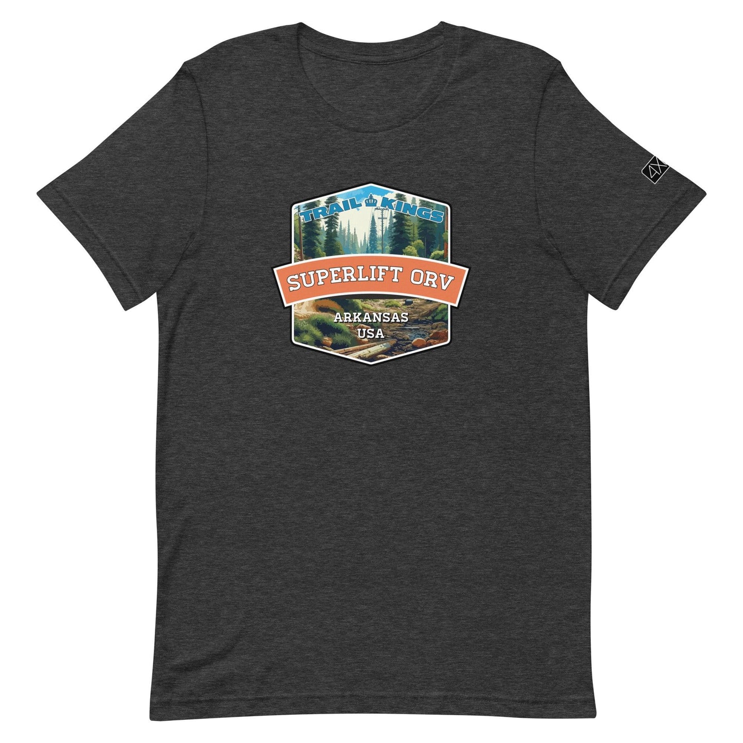 Trail Kings: Superlift ORV - Unisex t-shirt in dark grey heather