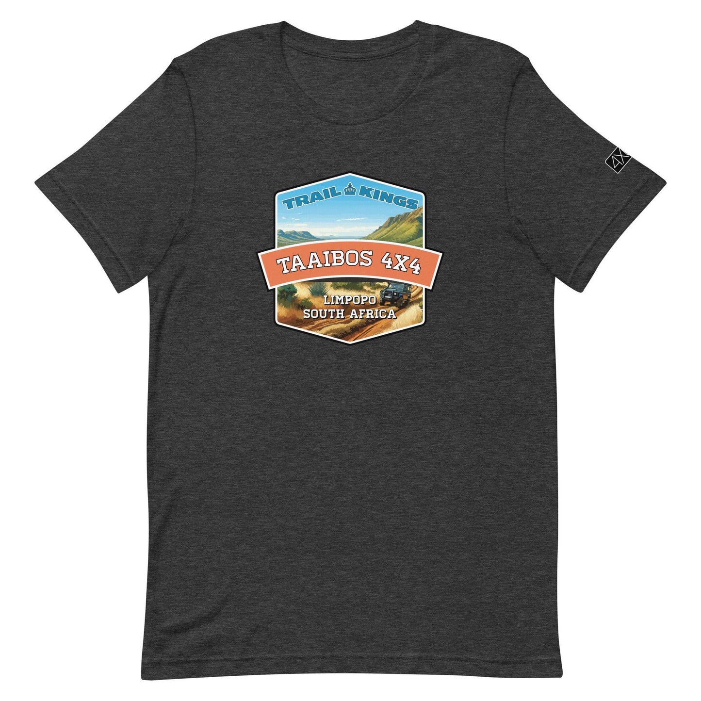 Trail Kings: Taaibos 4X4 - Unisex t-shirt in dark grey heather