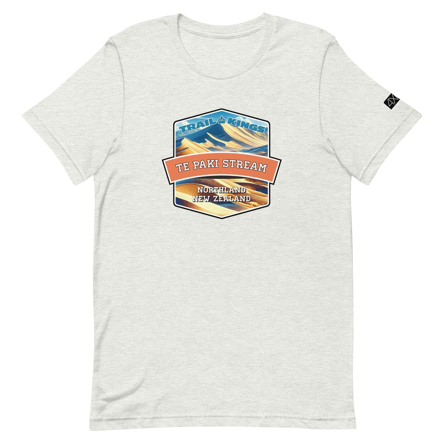 Trail Kings: Te Paki Stream - Unisex t-shirt in ash