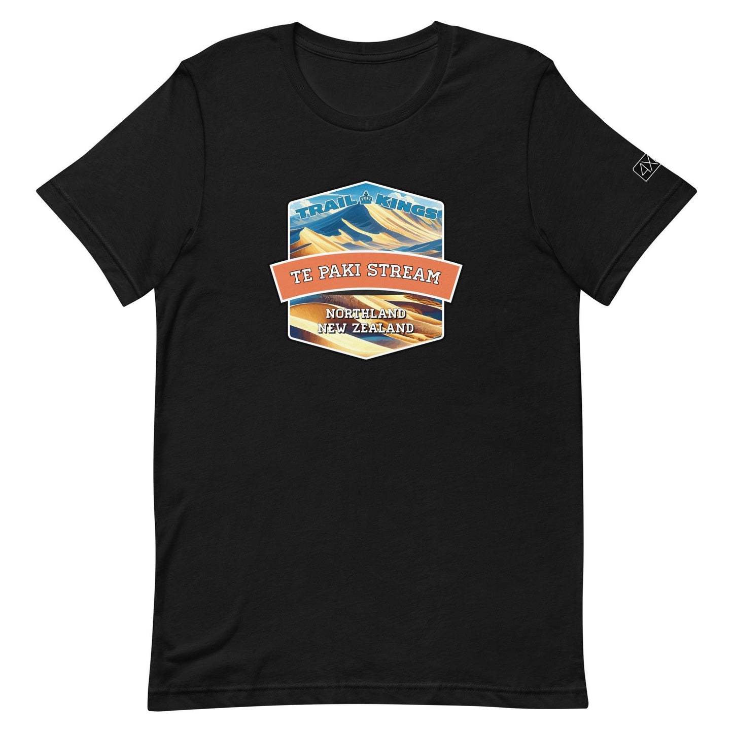 Trail Kings: Te Paki Stream - Unisex t-shirt in black