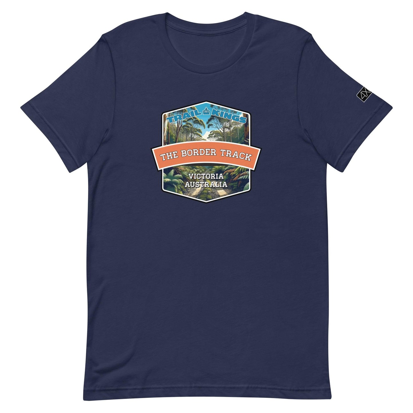 Trail Kings: The Border Track - Unisex t-shirt in navy