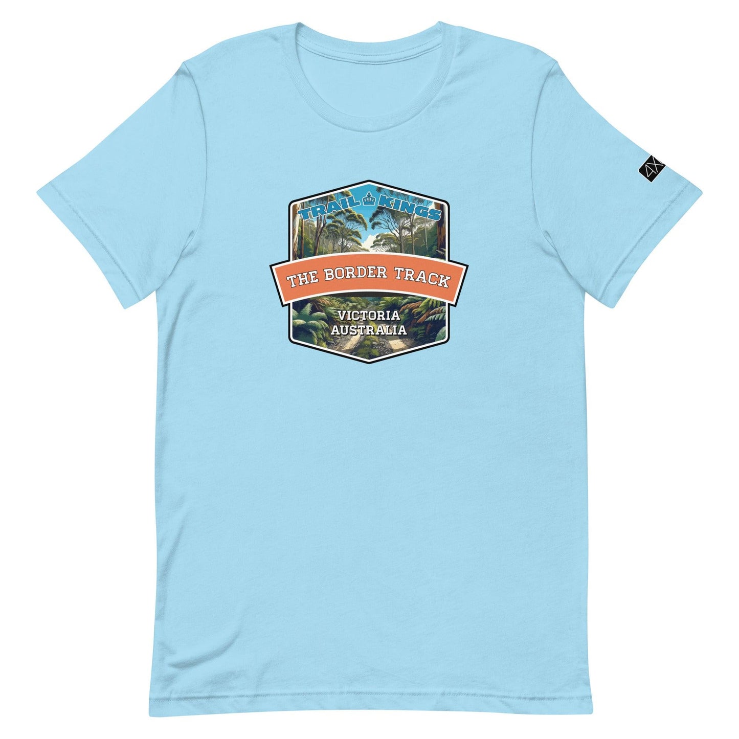 Trail Kings: The Border Track - Unisex t-shirt in ocean blue