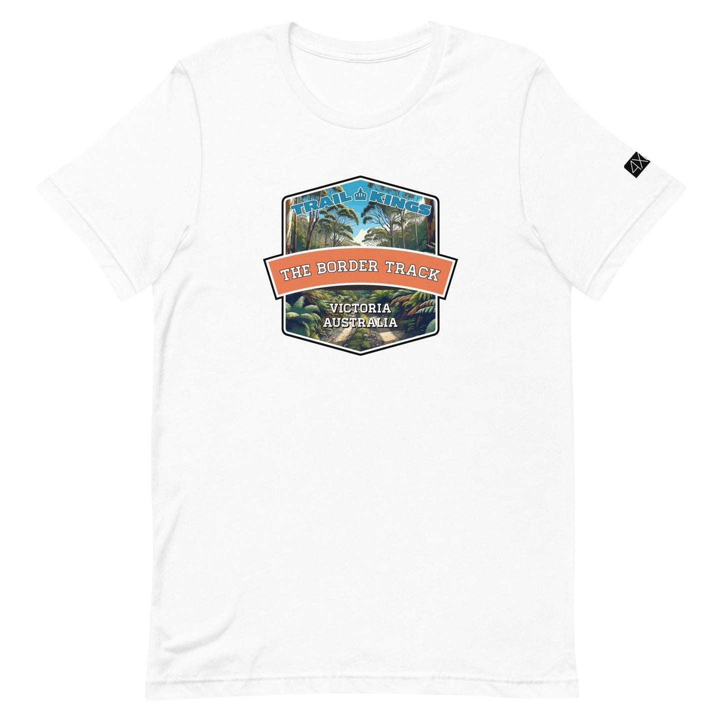 Trail Kings: The Border Track - Unisex t-shirt in white