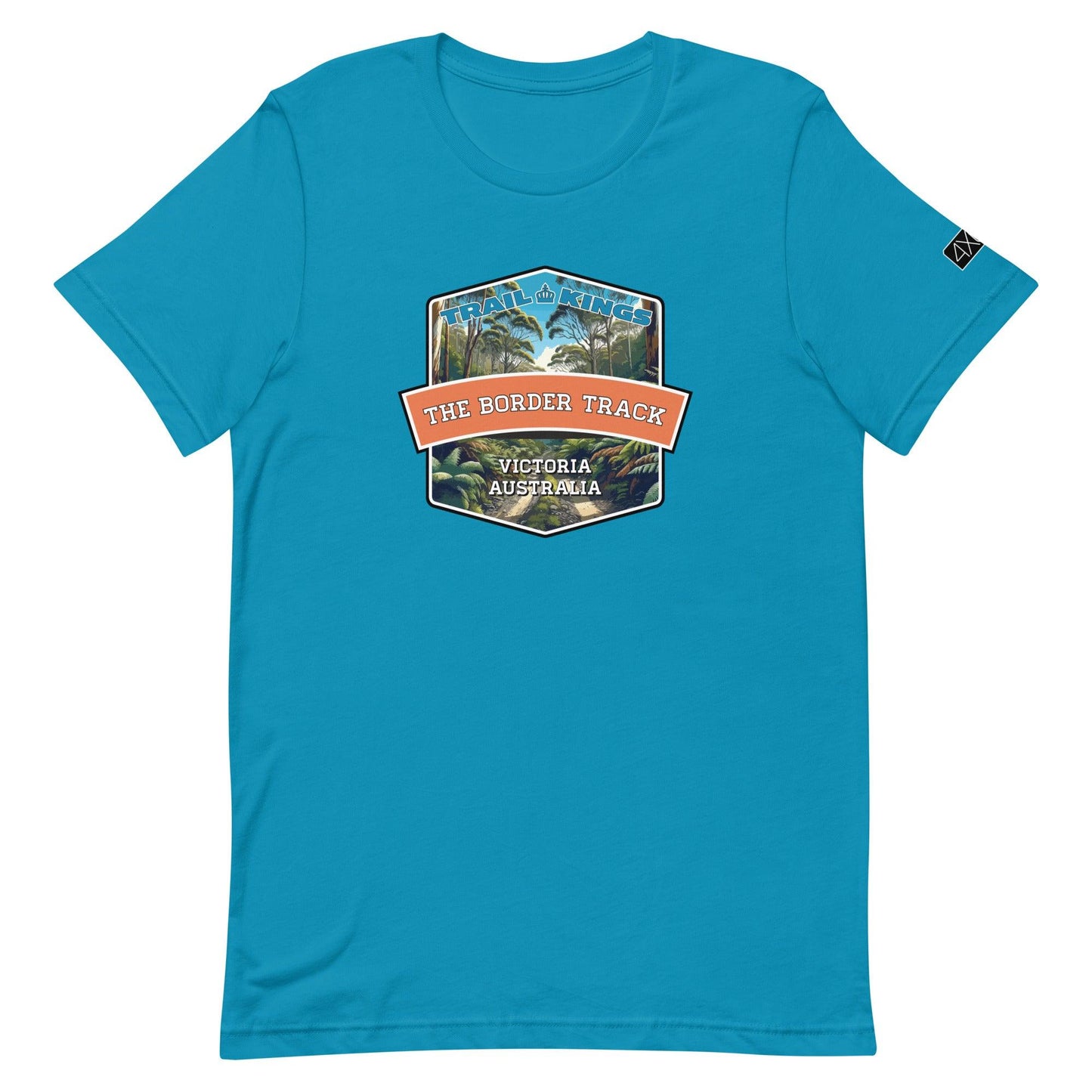 Trail Kings: The Border Track - Unisex t-shirt in aqua