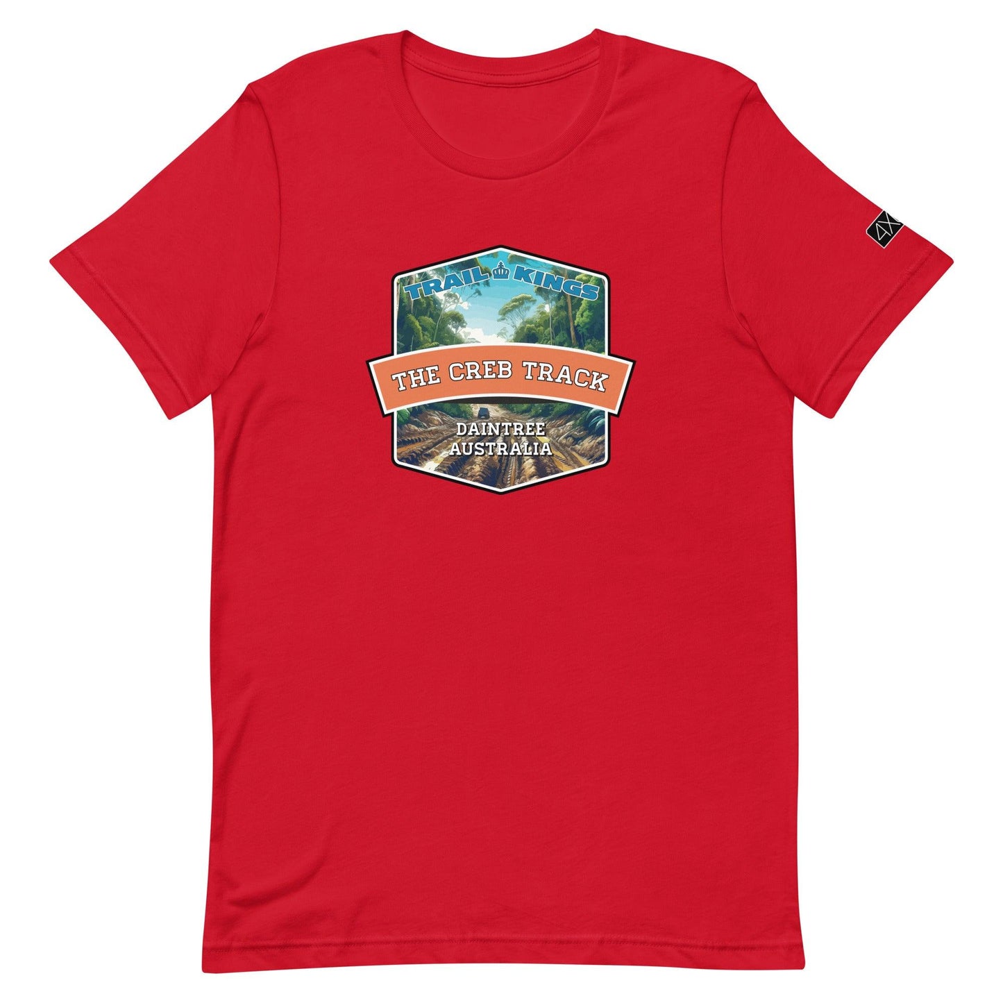 Trail Kings: The CREB Track - Unisex t-shirt in red