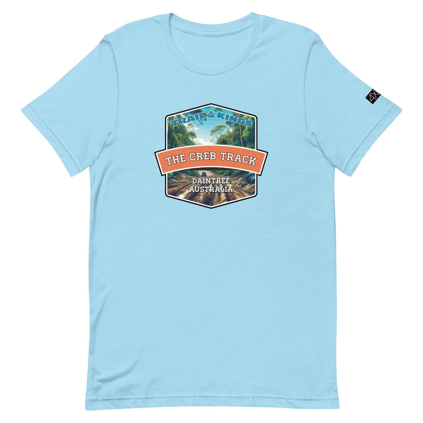 Trail Kings: The CREB Track - Unisex t-shirt in ocean blue