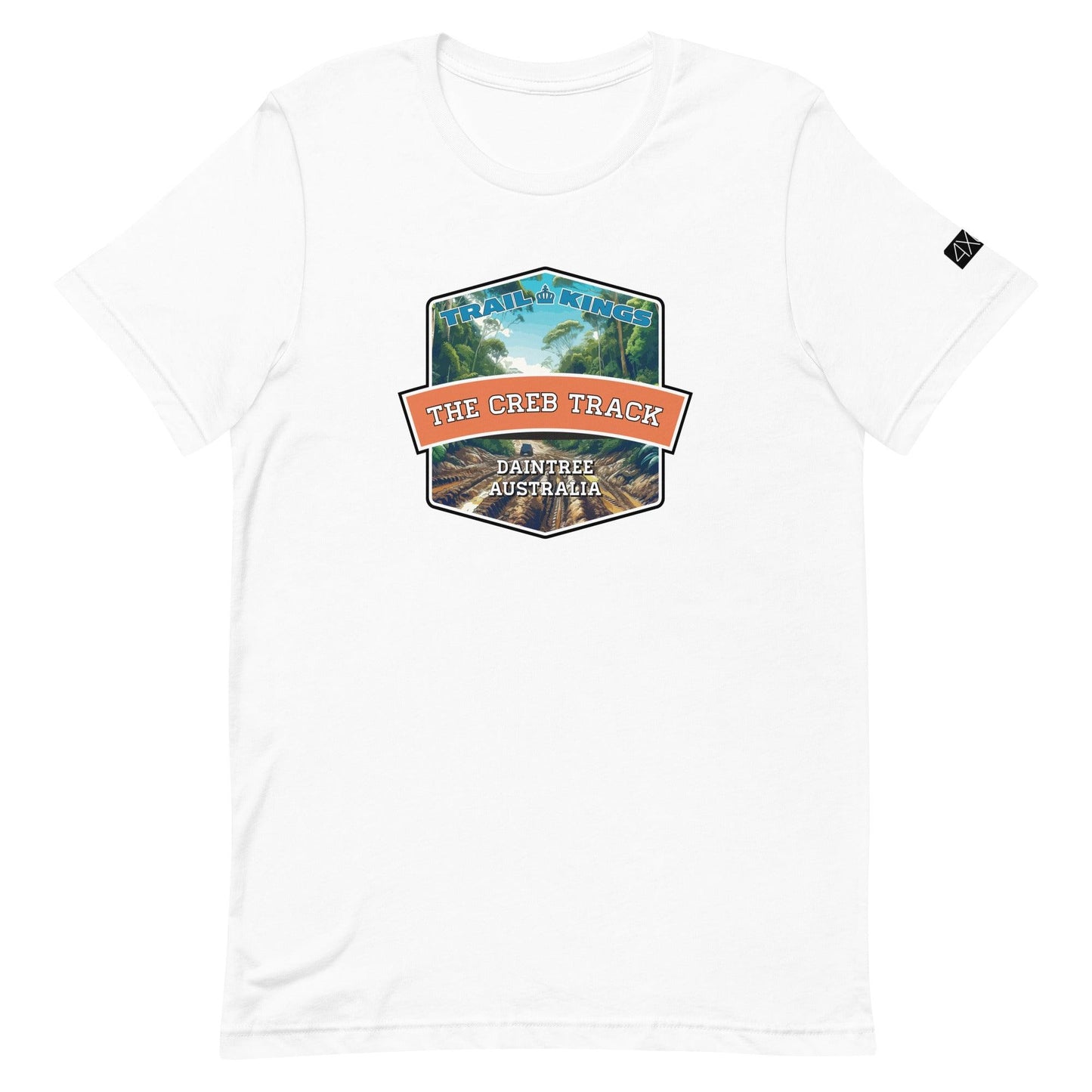 Trail Kings: The CREB Track - Unisex t-shirt in white