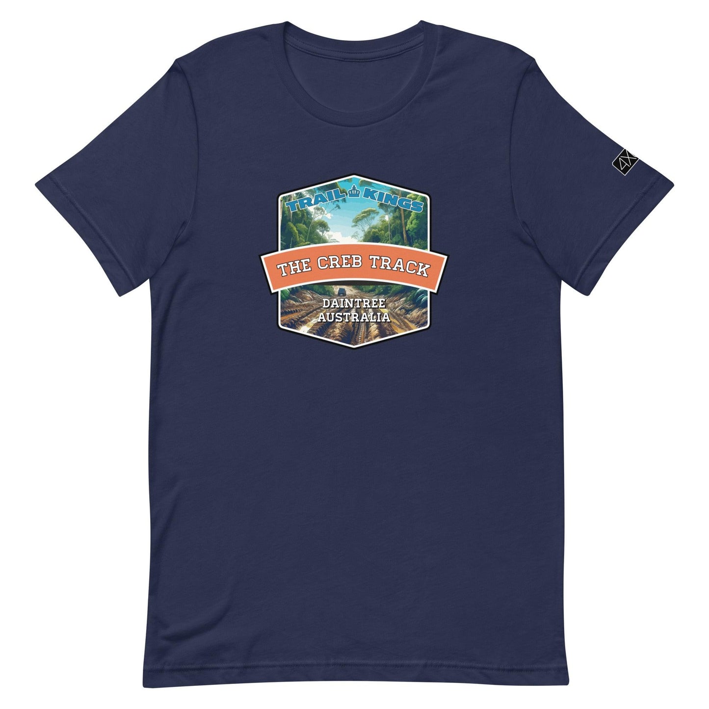 Trail Kings: The CREB Track - Unisex t-shirt in navy