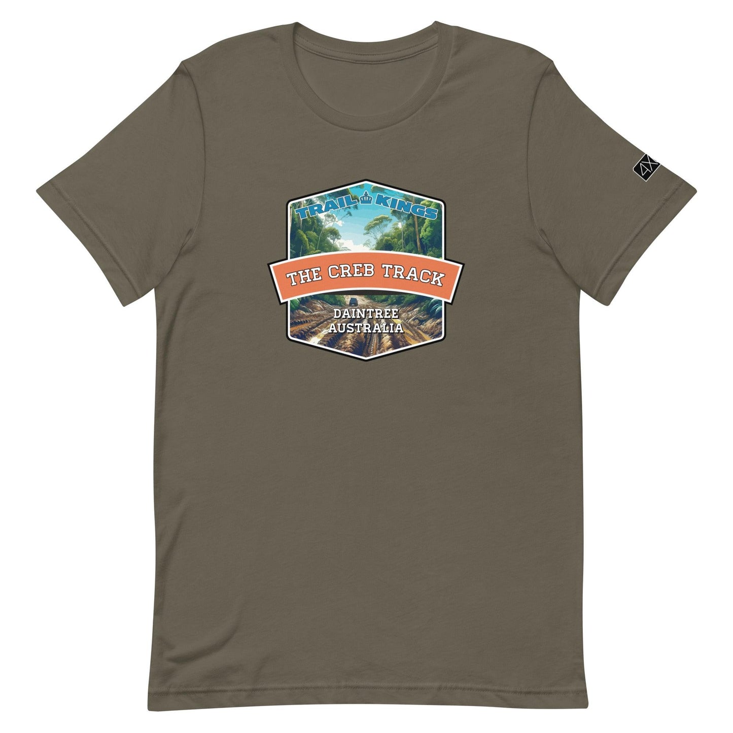 Trail Kings: The CREB Track - Unisex t-shirt in army