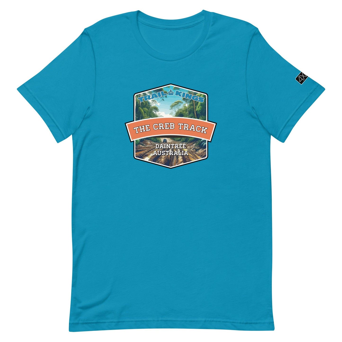 Trail Kings: The CREB Track - Unisex t-shirt in aqua