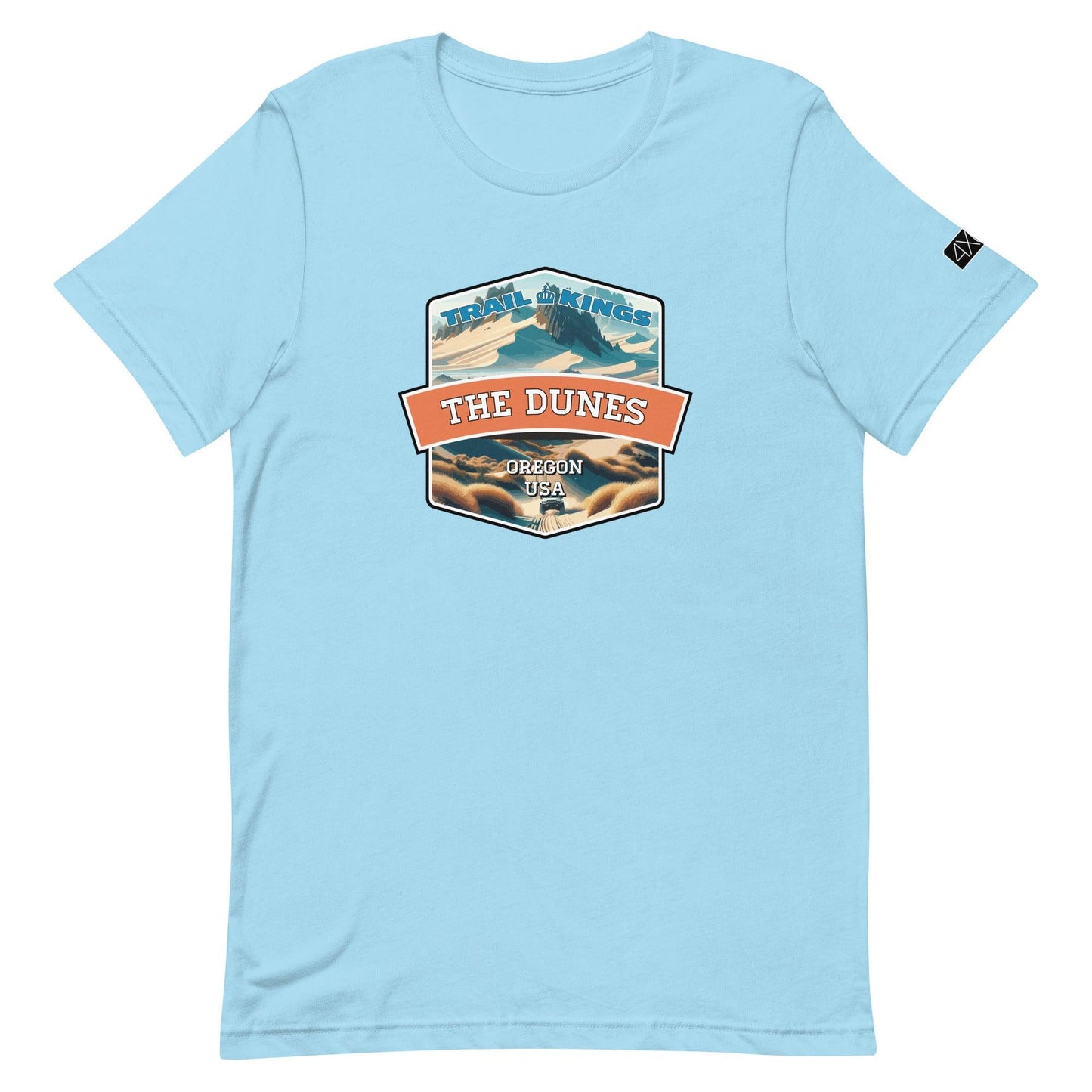 Trail Kings: The Dunes - Unisex t-shirt in ocean blue