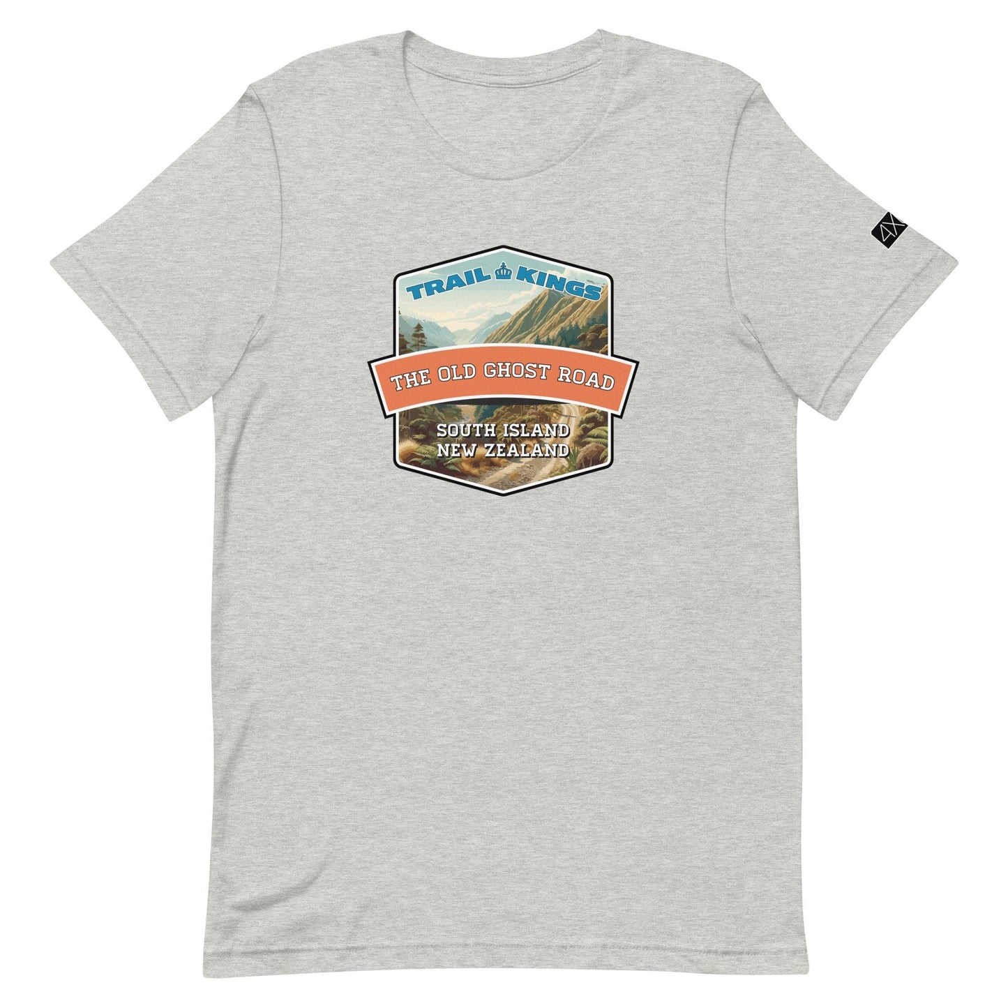 Trail Kings: The Old Ghost Road - Unisex t-shirt in athletic heather