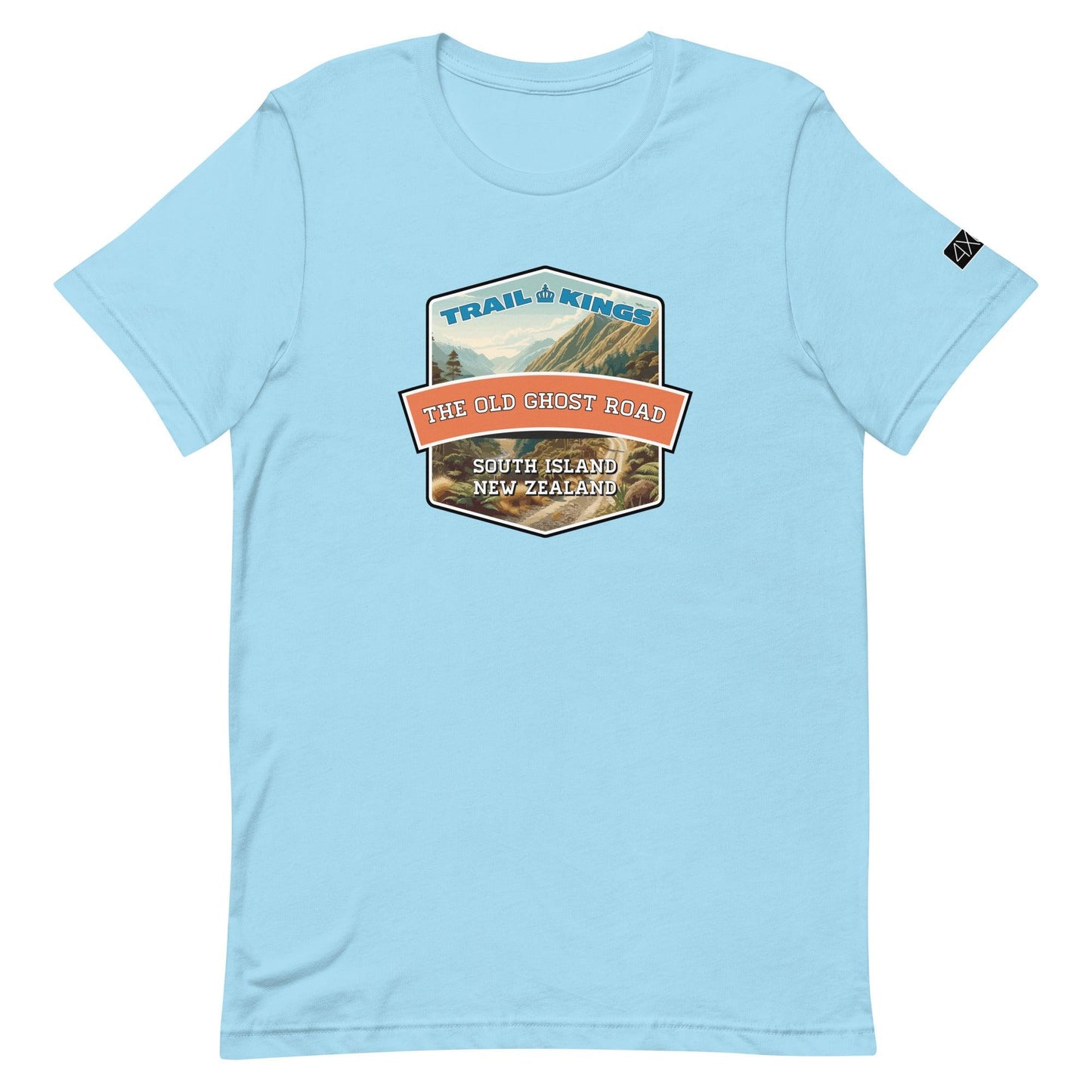 Trail Kings: The Old Ghost Road - Unisex t-shirt in ocean blue