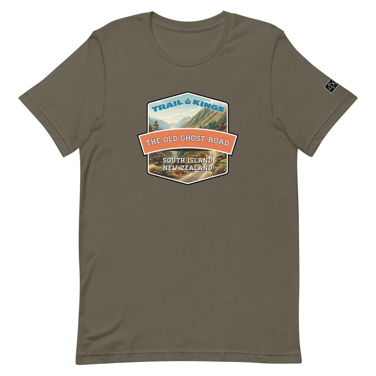 Trail Kings: The Old Ghost Road - Unisex t-shirt in army