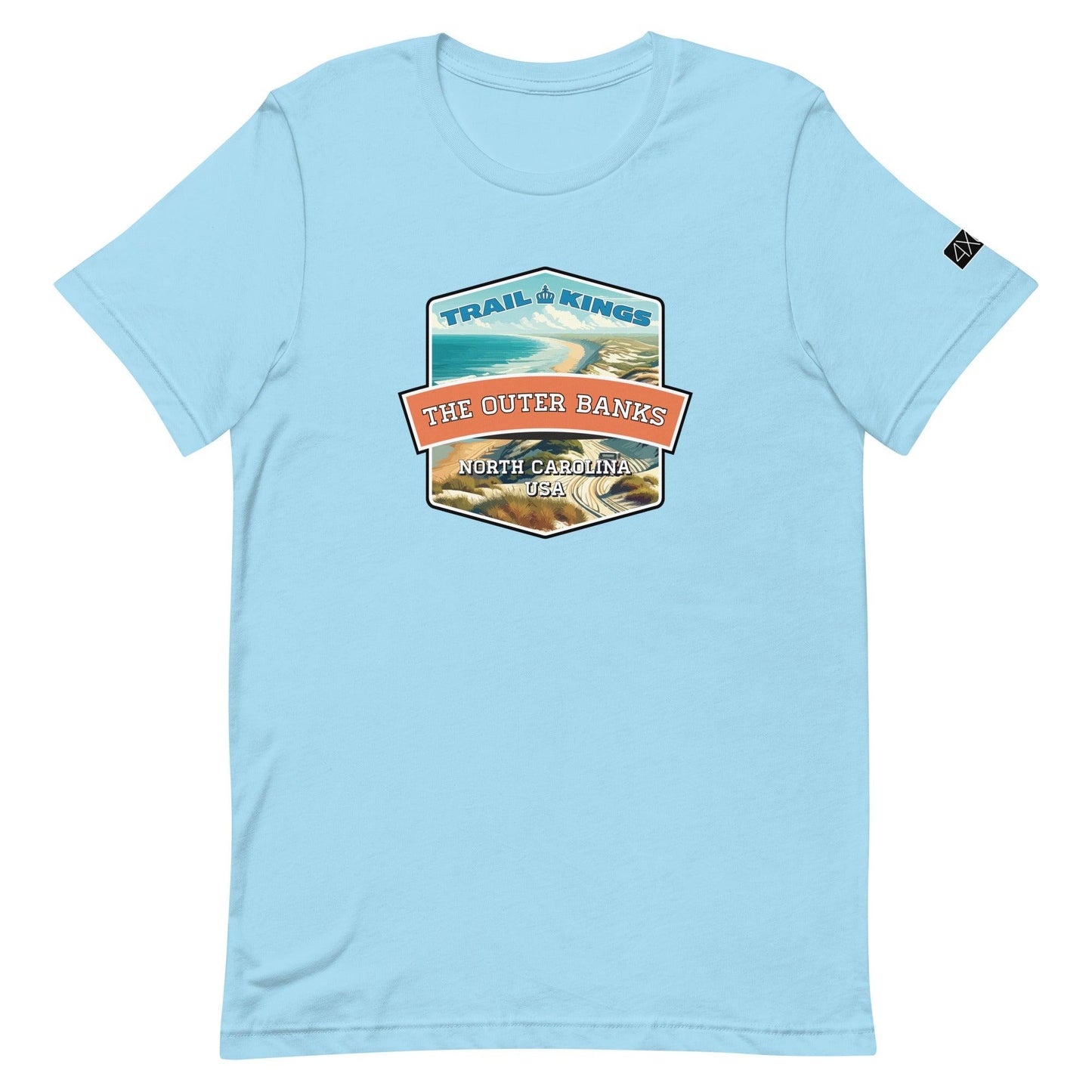 Trail Kings: The Outer Banks - Unisex t-shirt in ocean blue