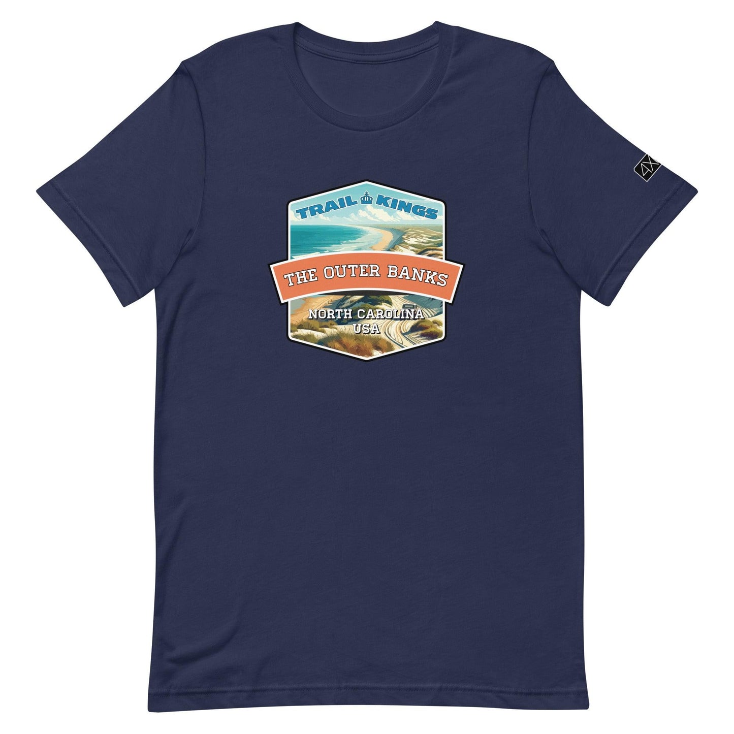 Trail Kings: The Outer Banks - Unisex t-shirt in navy