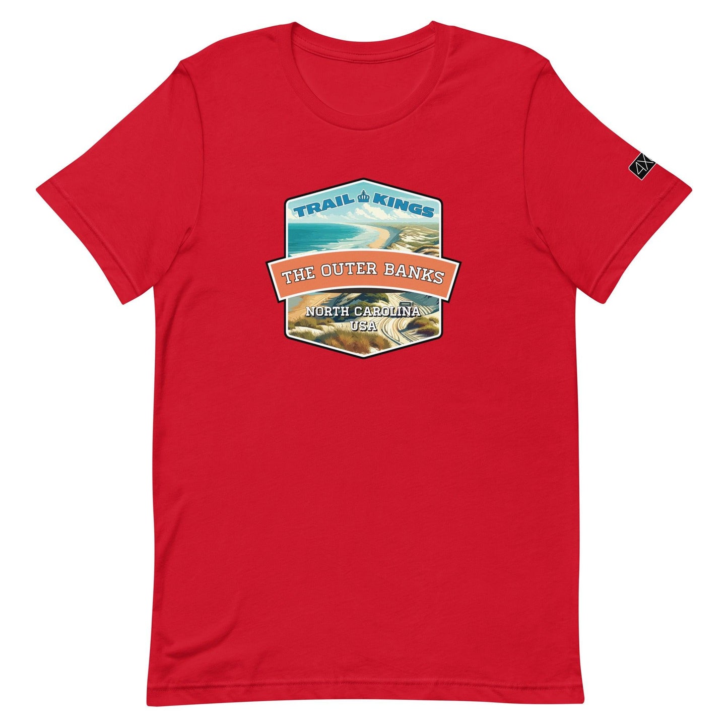 Trail Kings: The Outer Banks - Unisex t-shirt in red