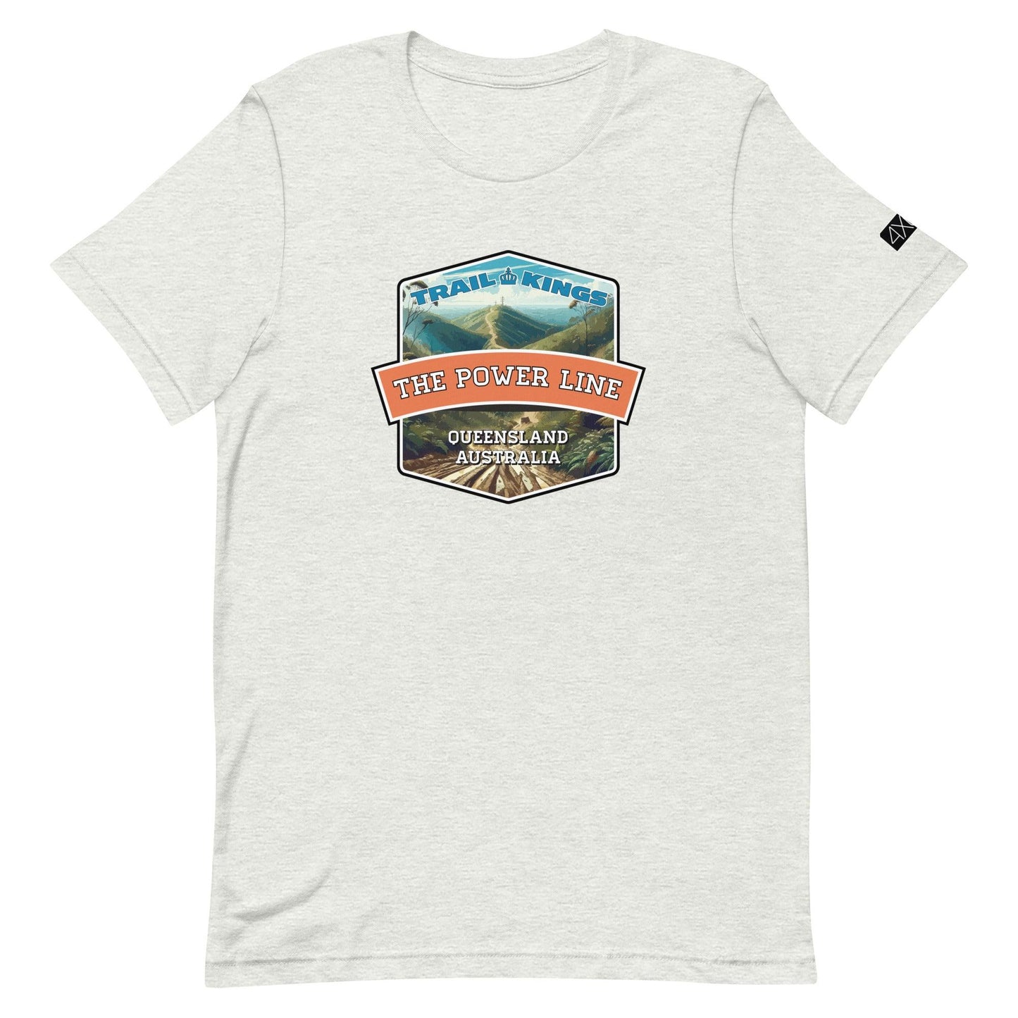 Trail Kings: The Power Line - Unisex t-shirt in ash