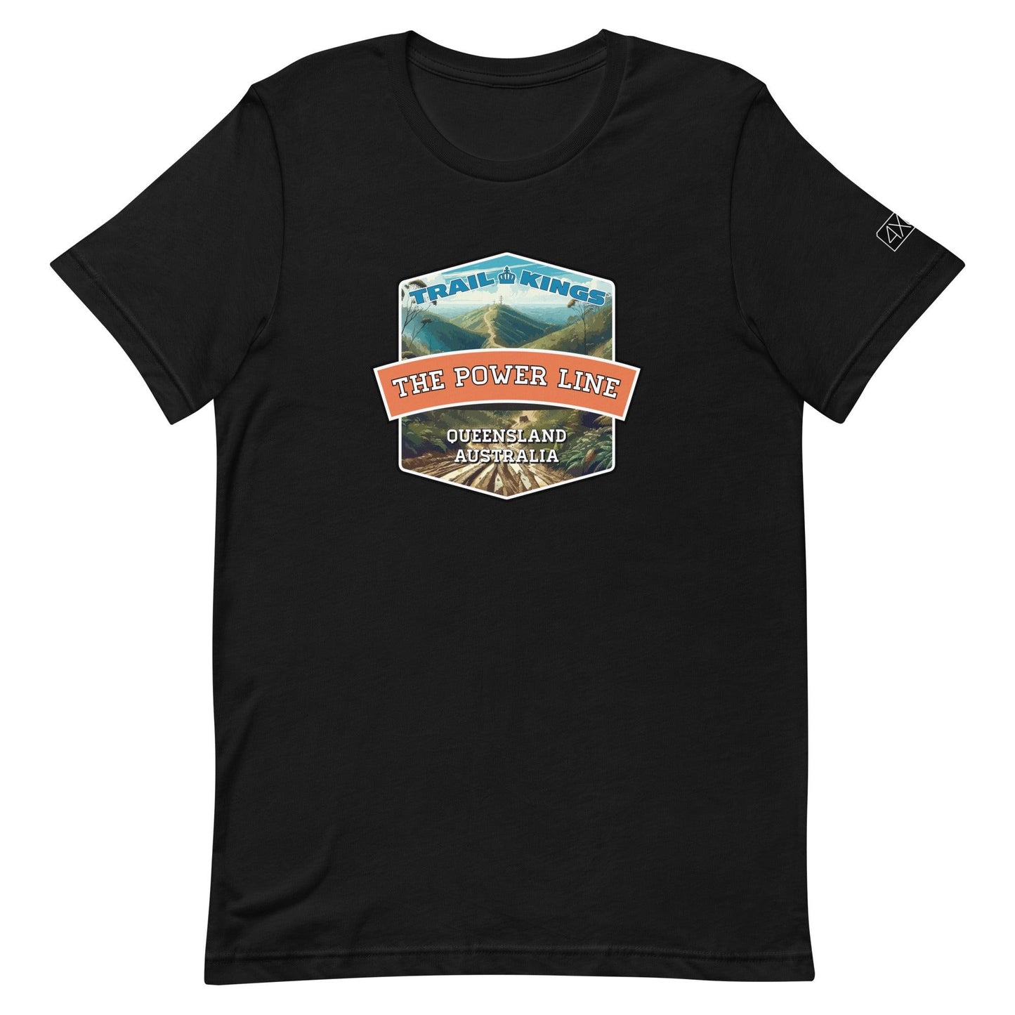 Trail Kings: The Power Line - Unisex t-shirt in black