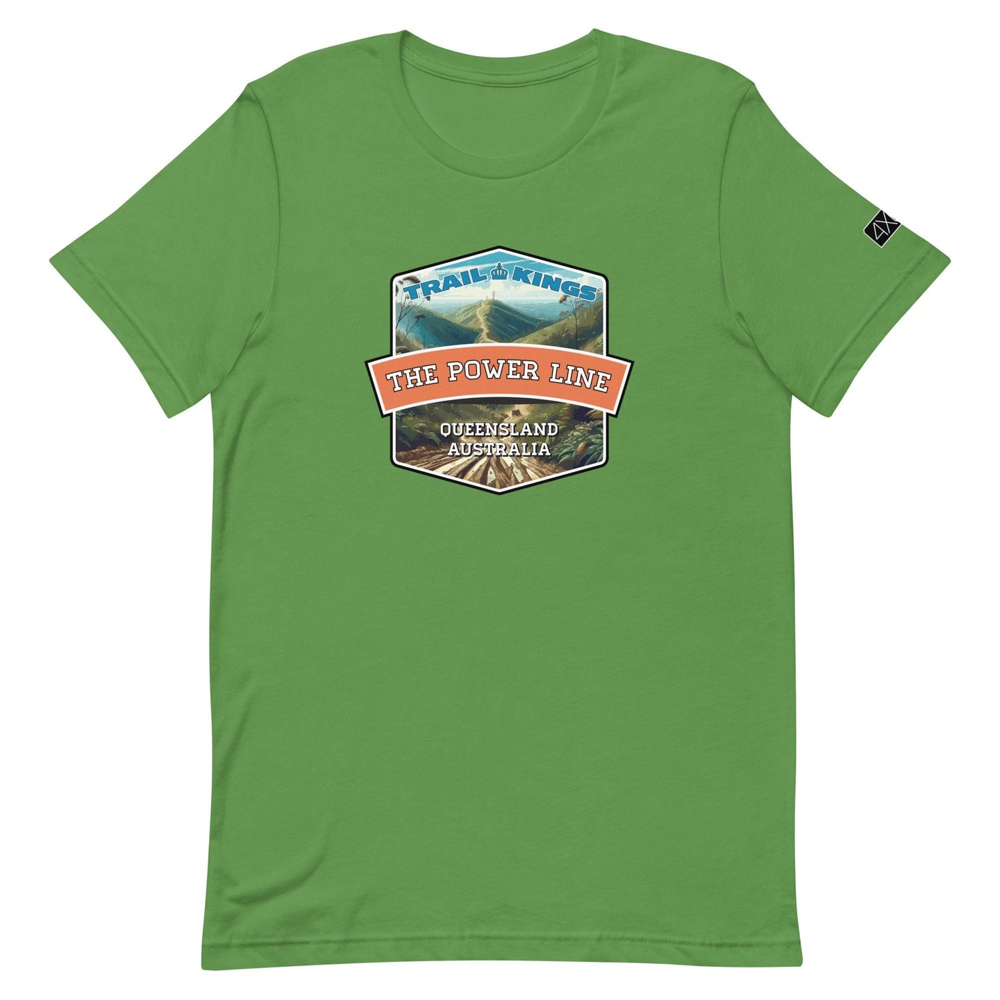 Trail Kings: The Power Line - Unisex t-shirt in leaf