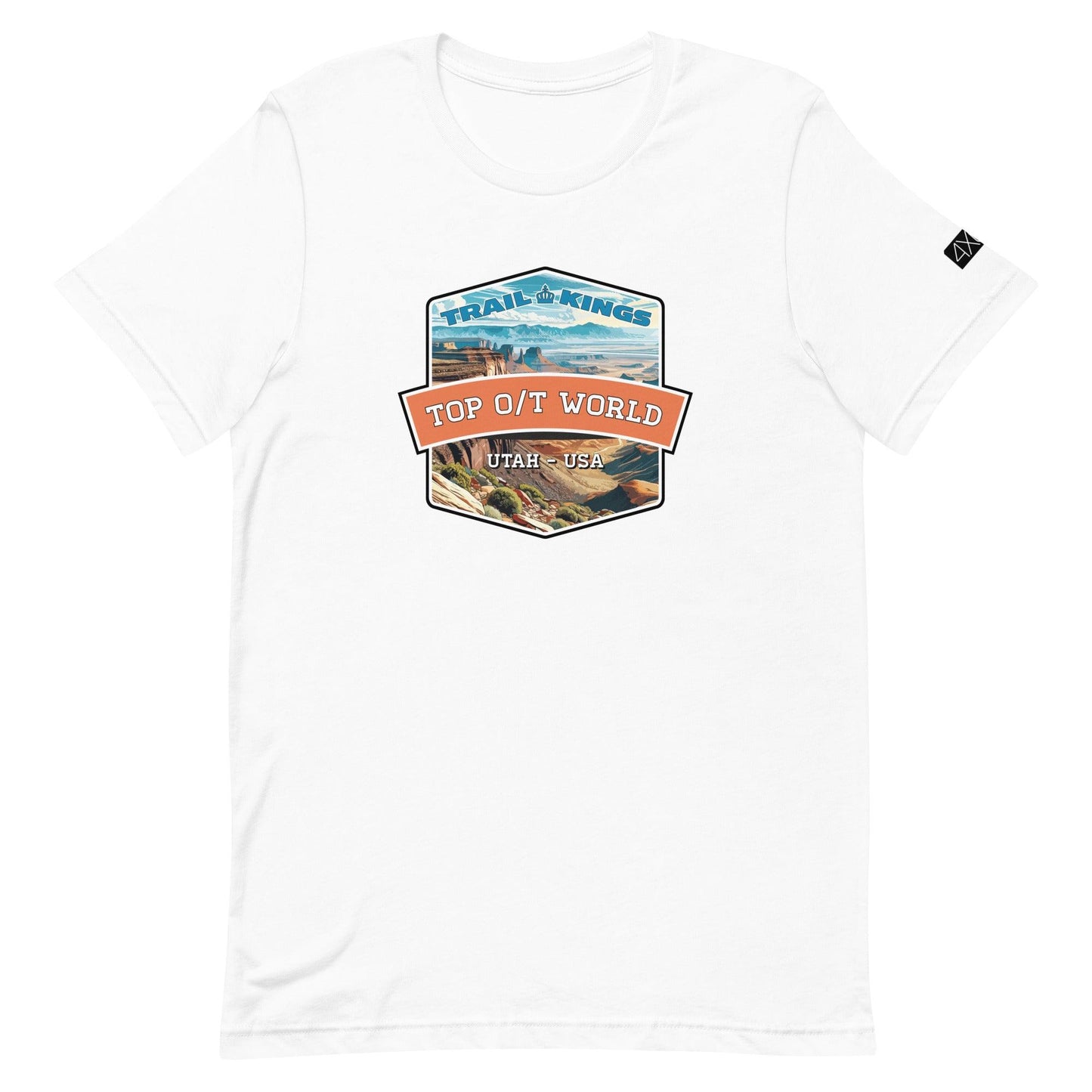 Trail Kings: Top of the World - Unisex t-shirt in white