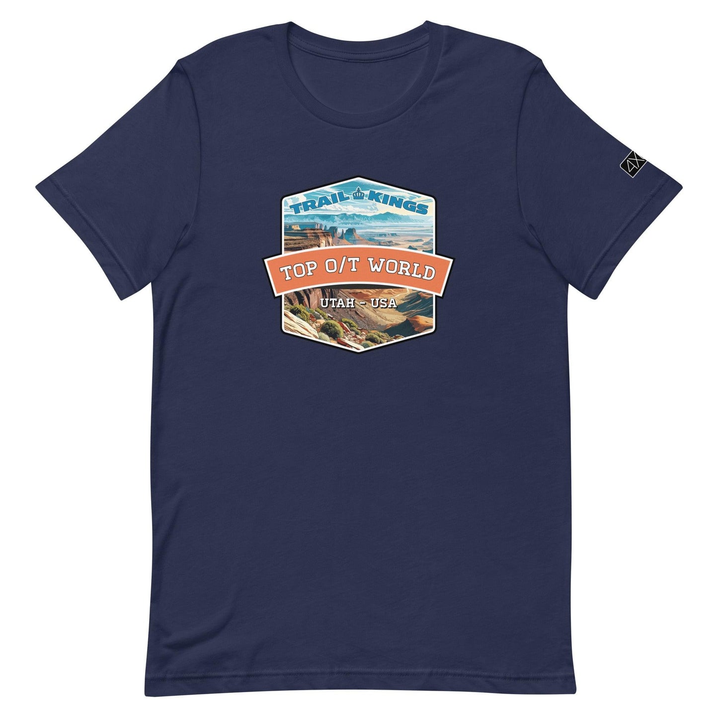 Trail Kings: Top of the World - Unisex t-shirt in navy