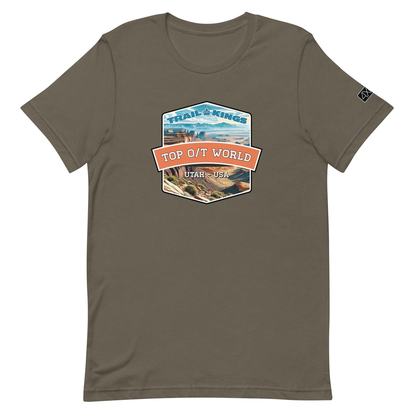 Trail Kings: Top of the World - Unisex t-shirt in army