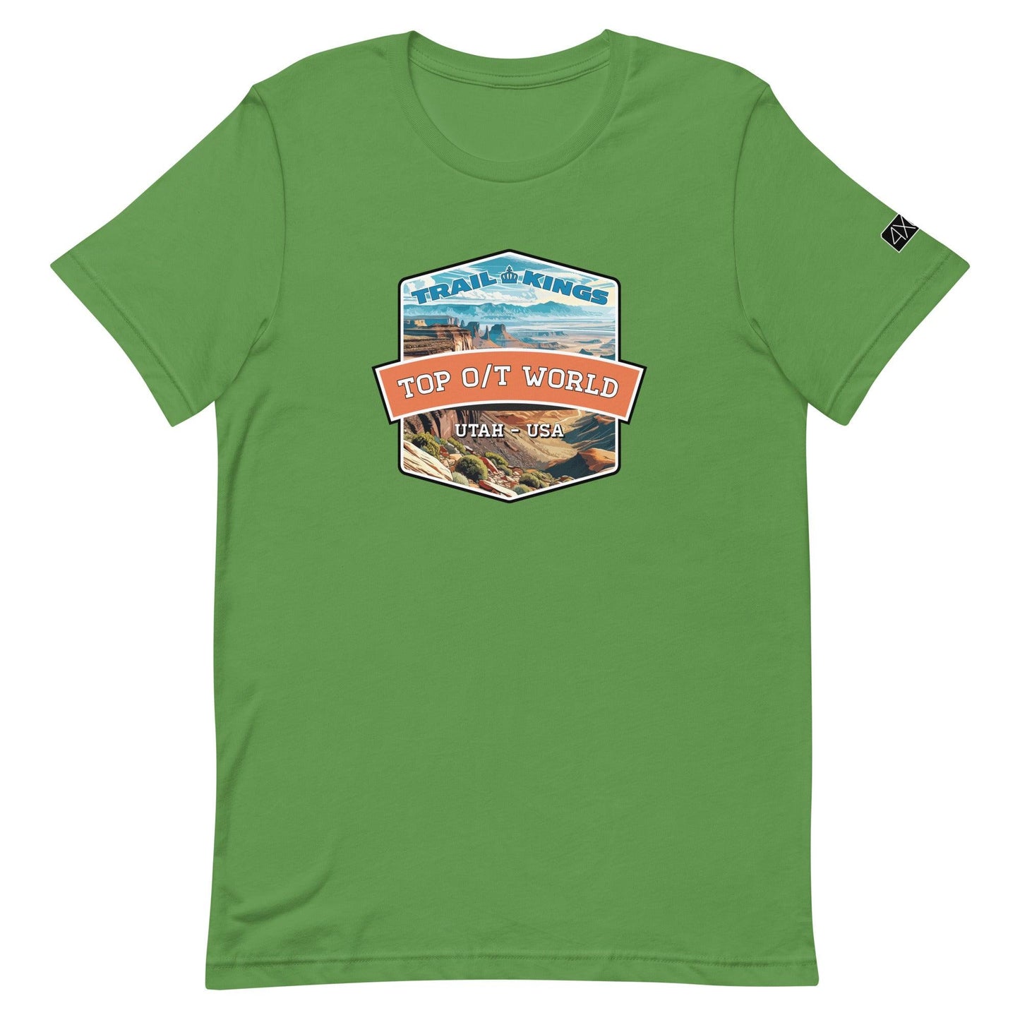 Trail Kings: Top of the World - Unisex t-shirt in leaf