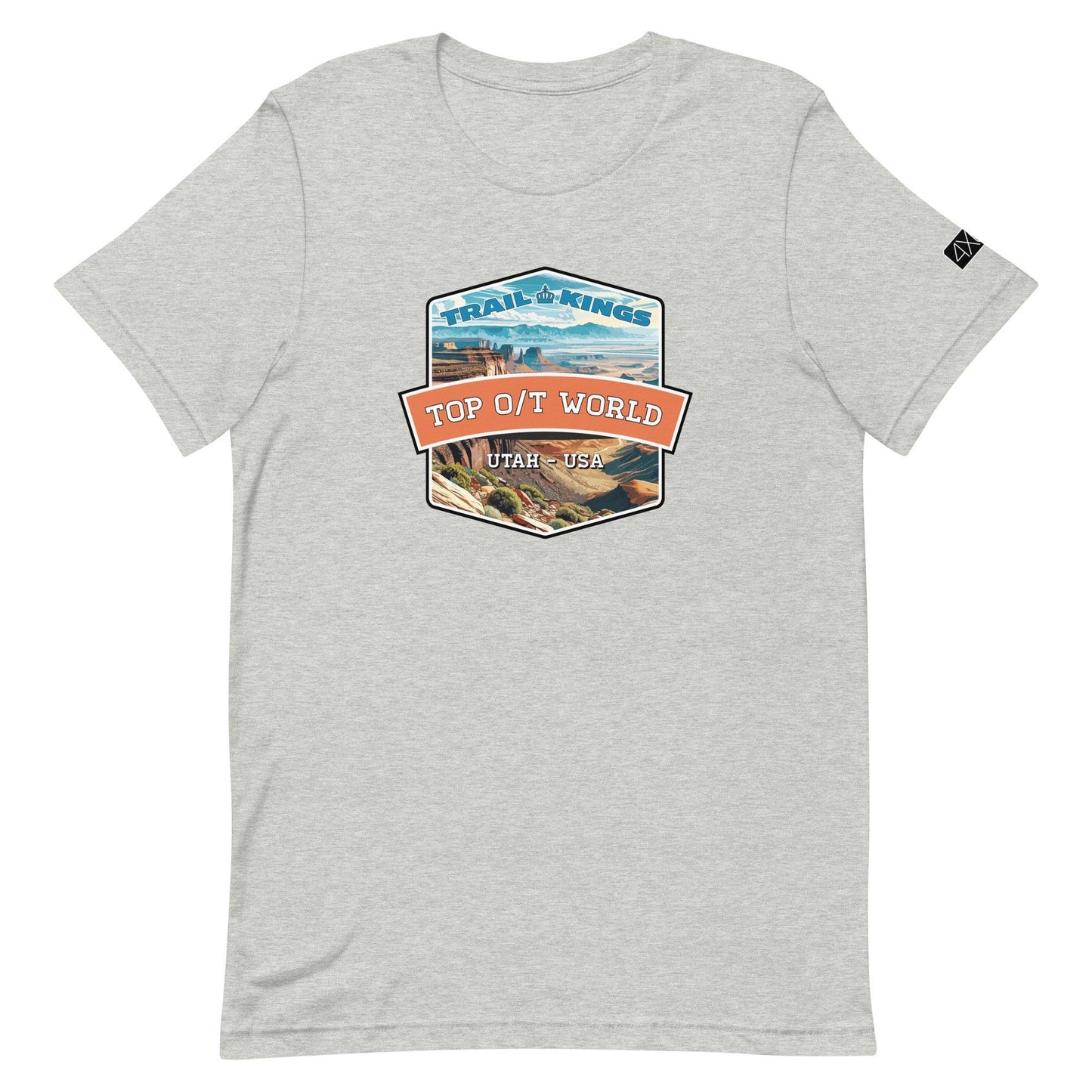 Trail Kings: Top of the World - Unisex t-shirt in athletic heather