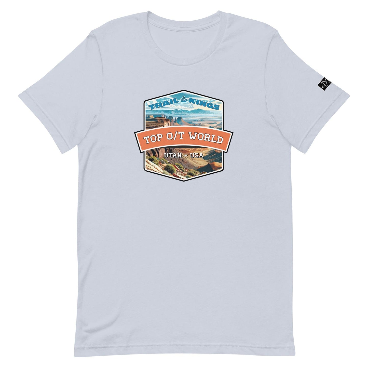 Trail Kings: Top of the World - Unisex t-shirt in light blue