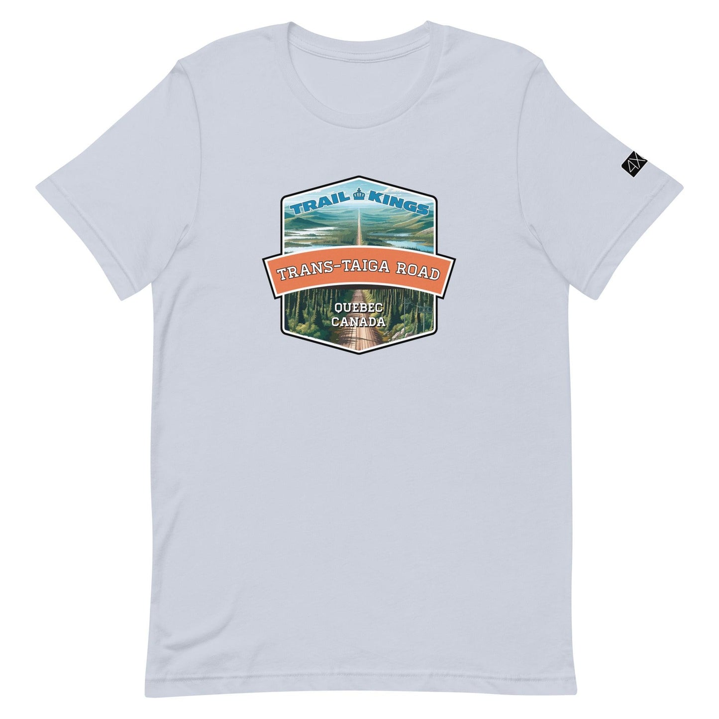 Trail Kings: Trans-Taiga Road - Unisex t-shirt in light blue