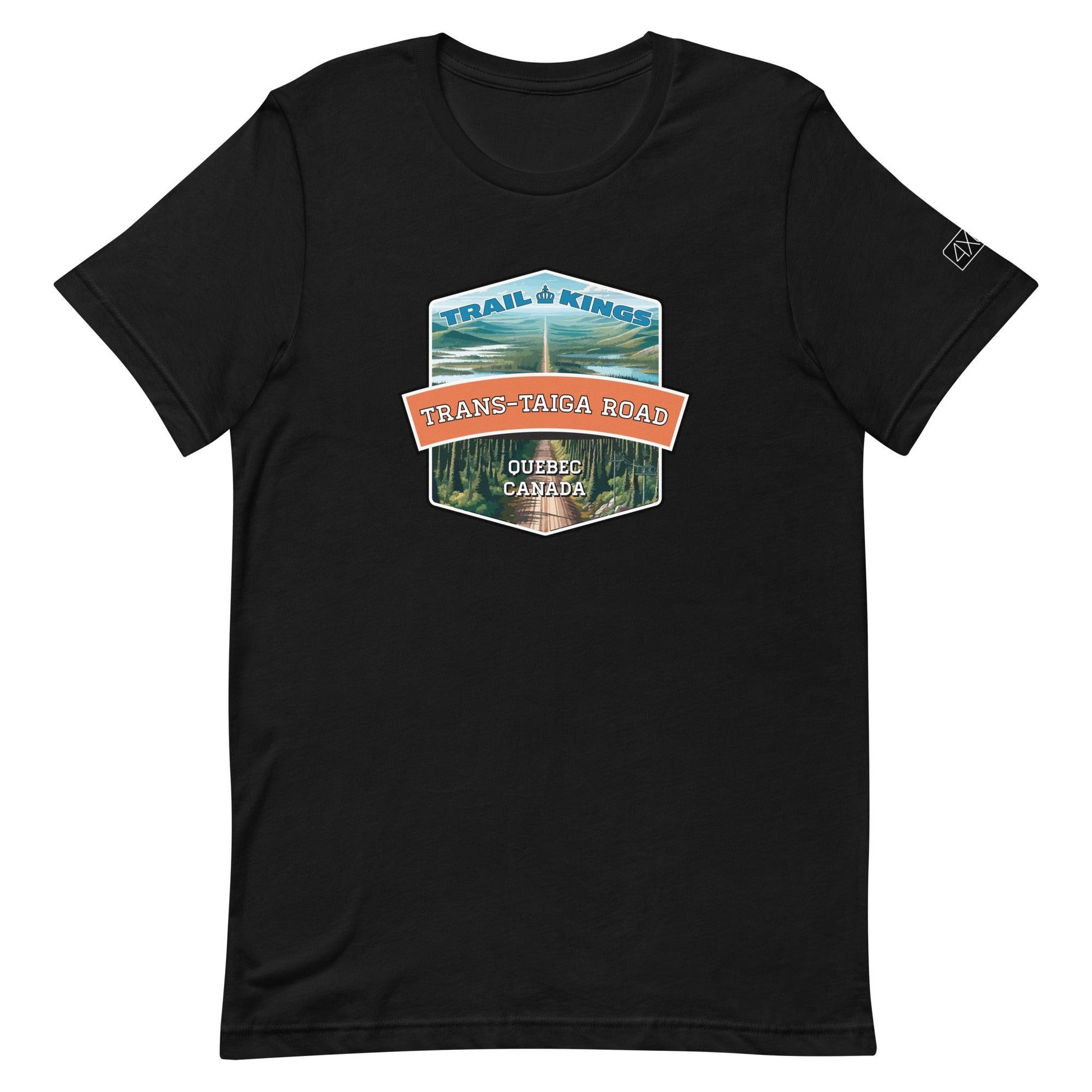 Trail Kings: Trans-Taiga Road - Unisex t-shirt in black