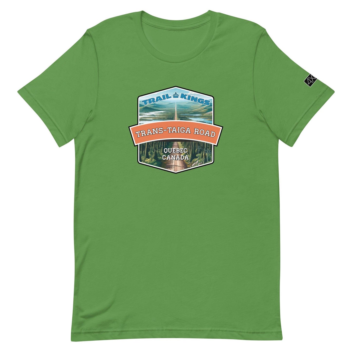 Trail Kings: Trans-Taiga Road - Unisex t-shirt in leaf