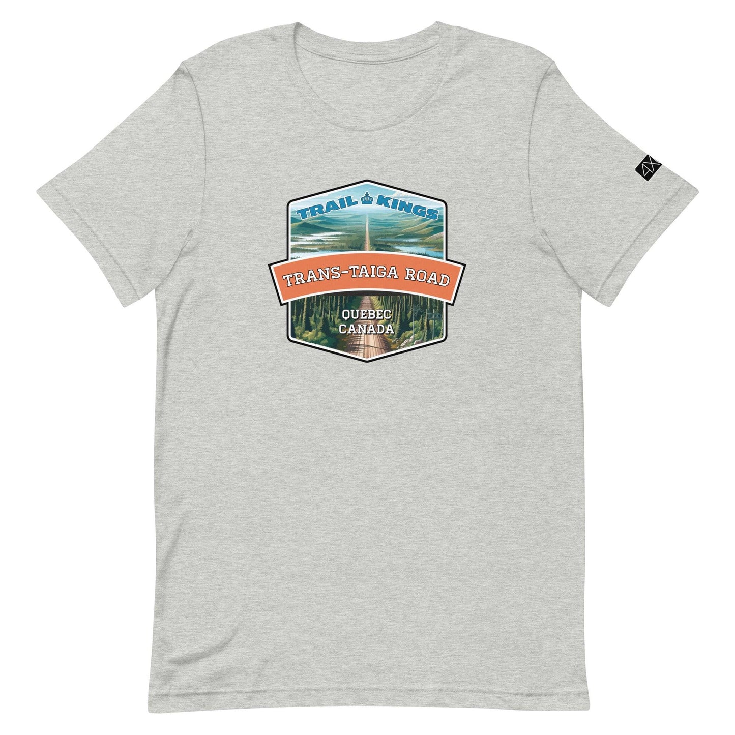 Trail Kings: Trans-Taiga Road - Unisex t-shirt in athletic heather