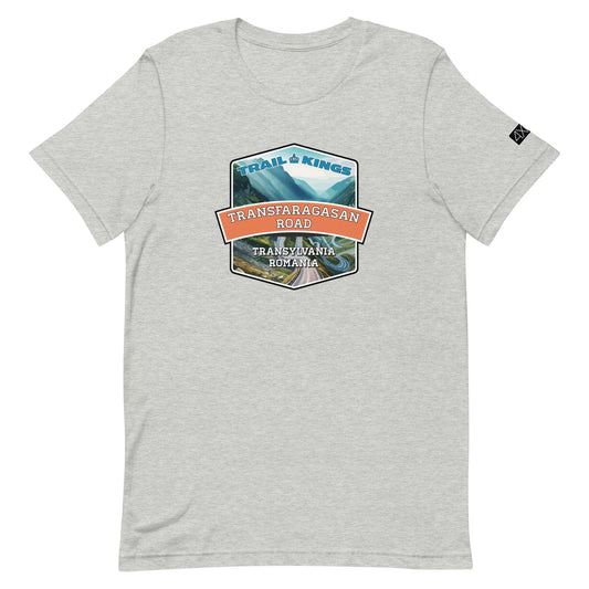 Trail Kings: Transfagarasan Road - Unisex t-shirt in athletic heather