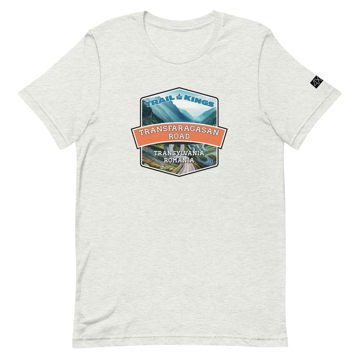 Trail Kings: Transfagarasan Road - Unisex t-shirt in ash