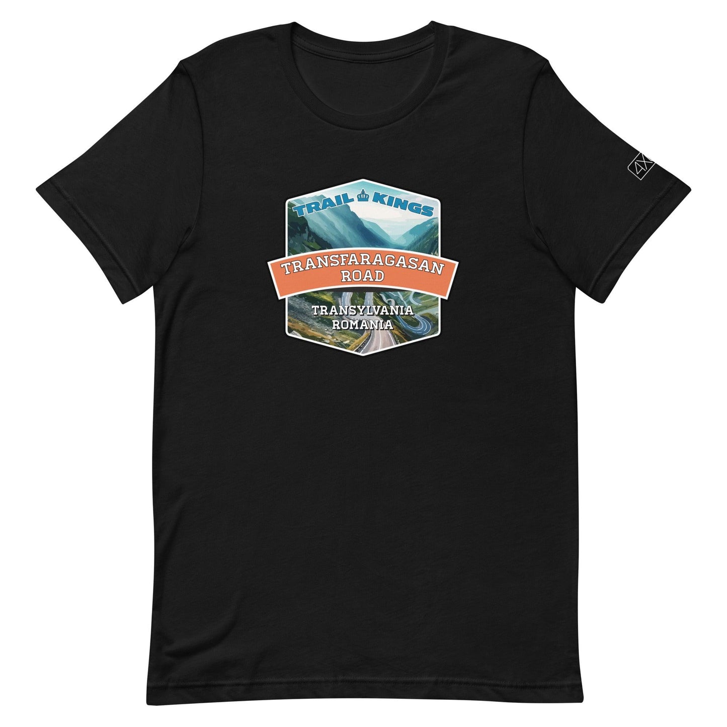 Trail Kings: Transfagarasan Road - Unisex t-shirt in black