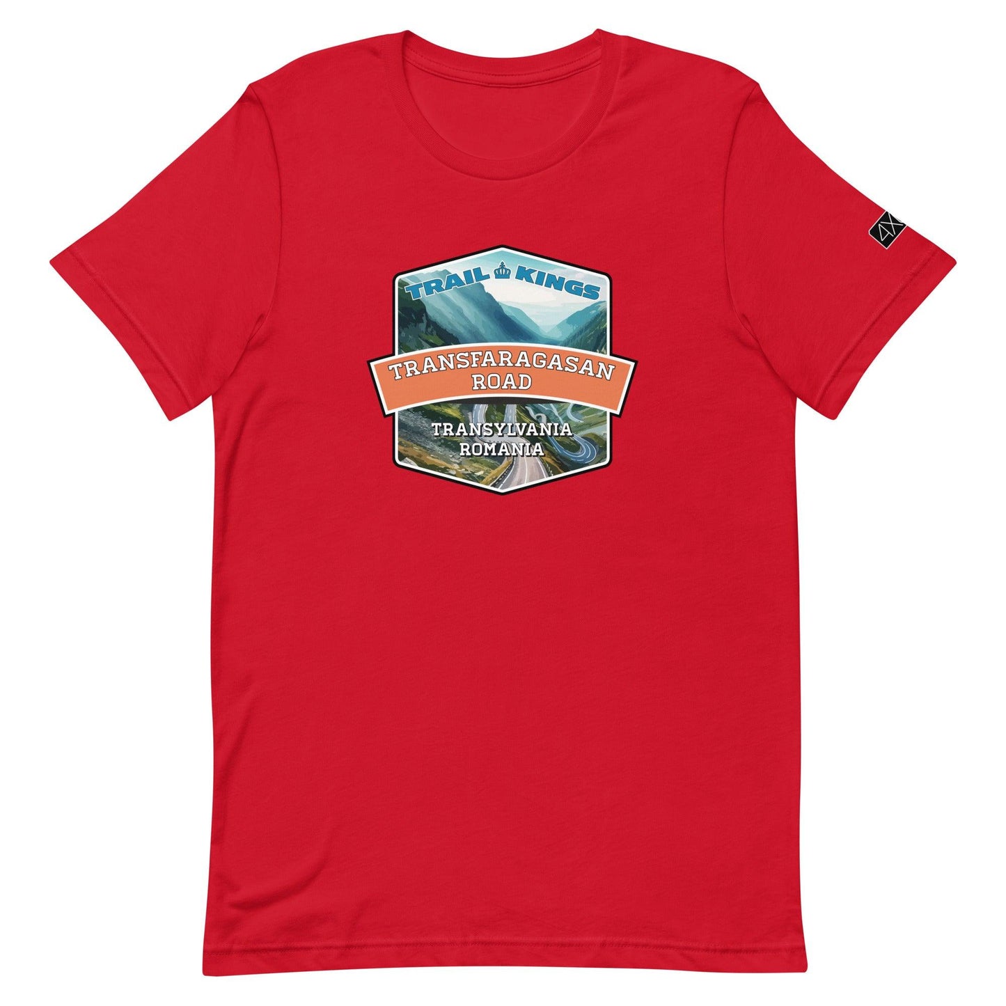 Trail Kings: Transfagarasan Road - Unisex t-shirt in red